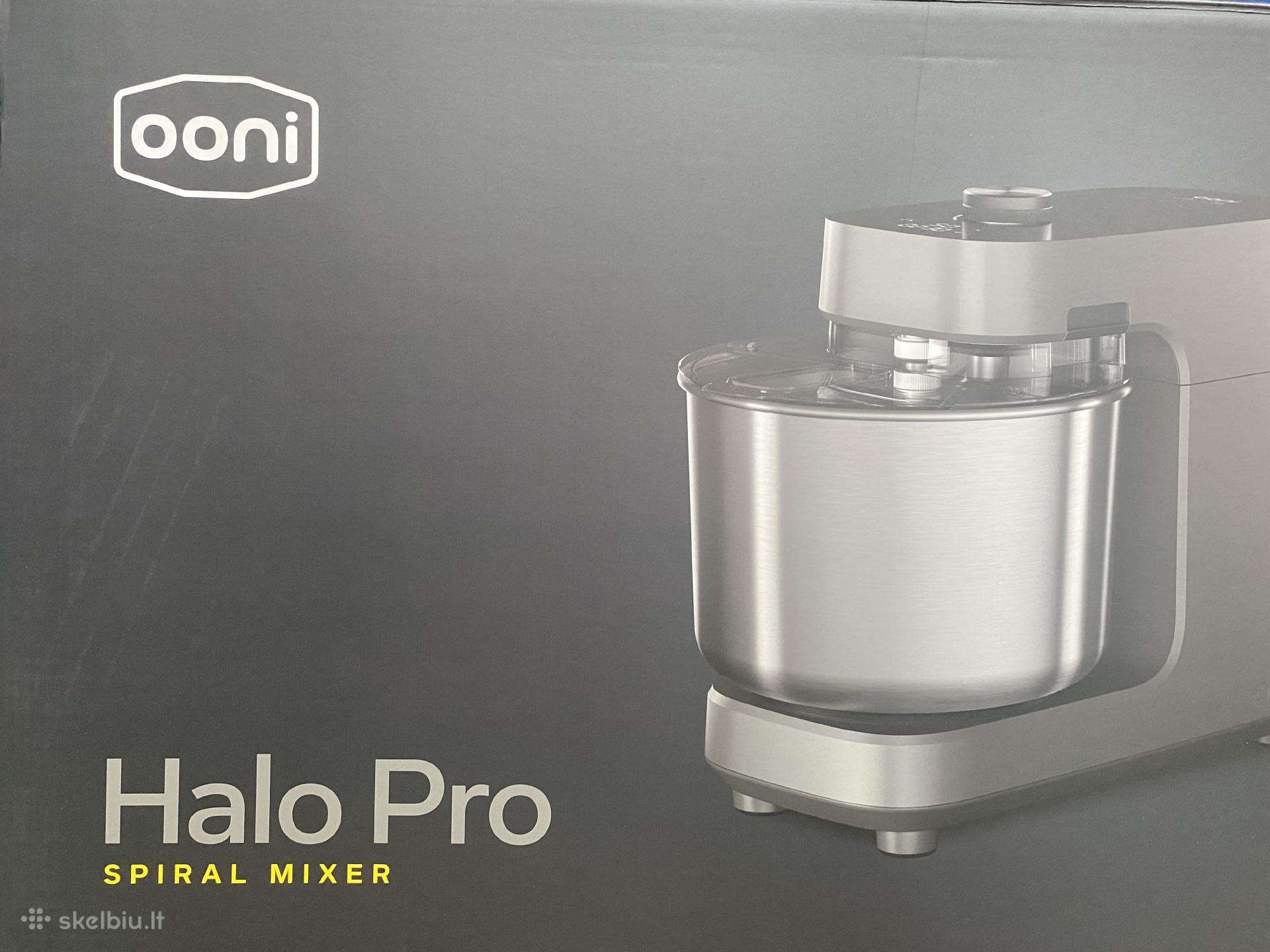 Ooni Halo Pro Spiral Mixer su priedais