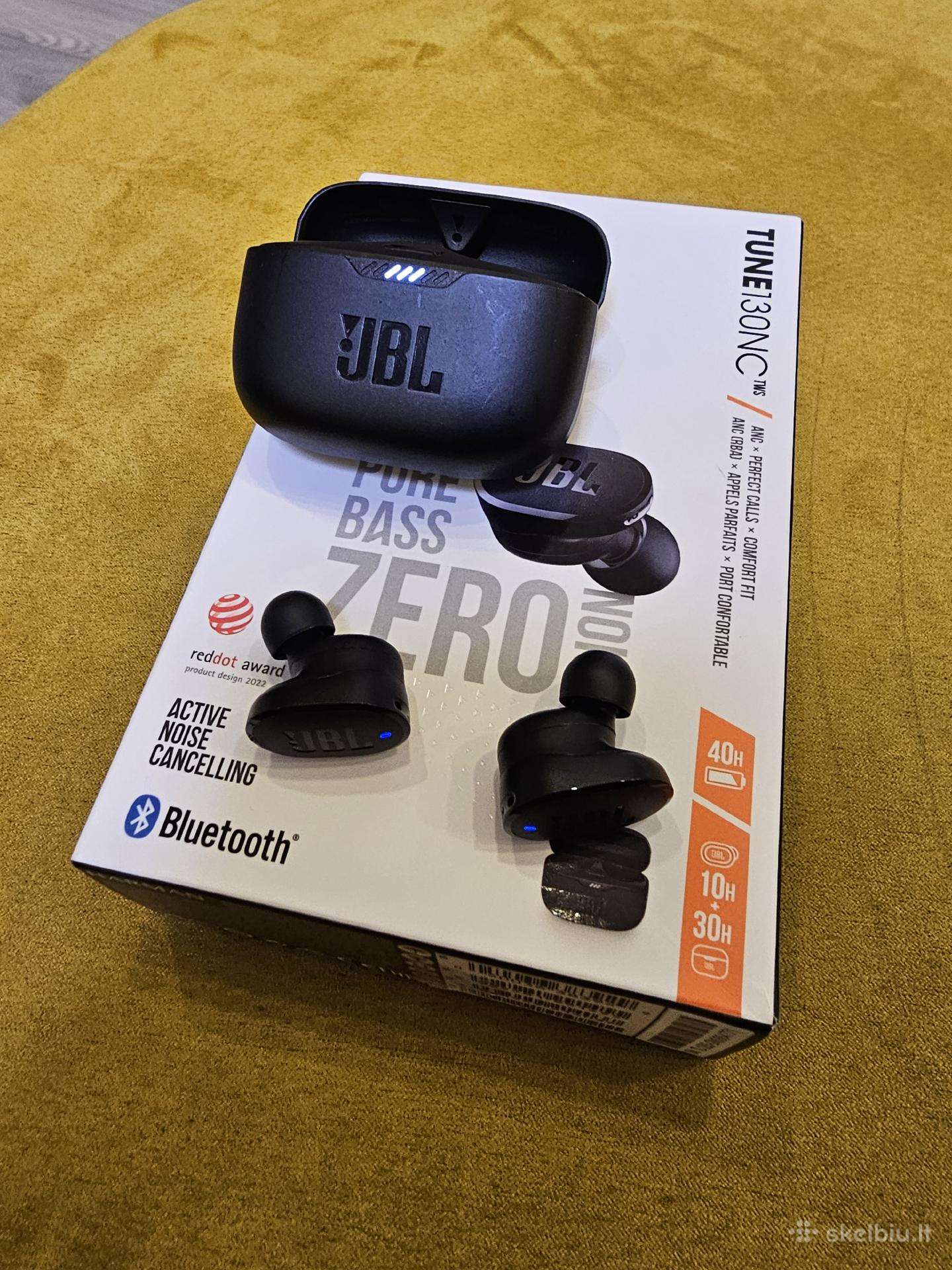 Ausinės Jbl Tune 130nc Tws Juodos
