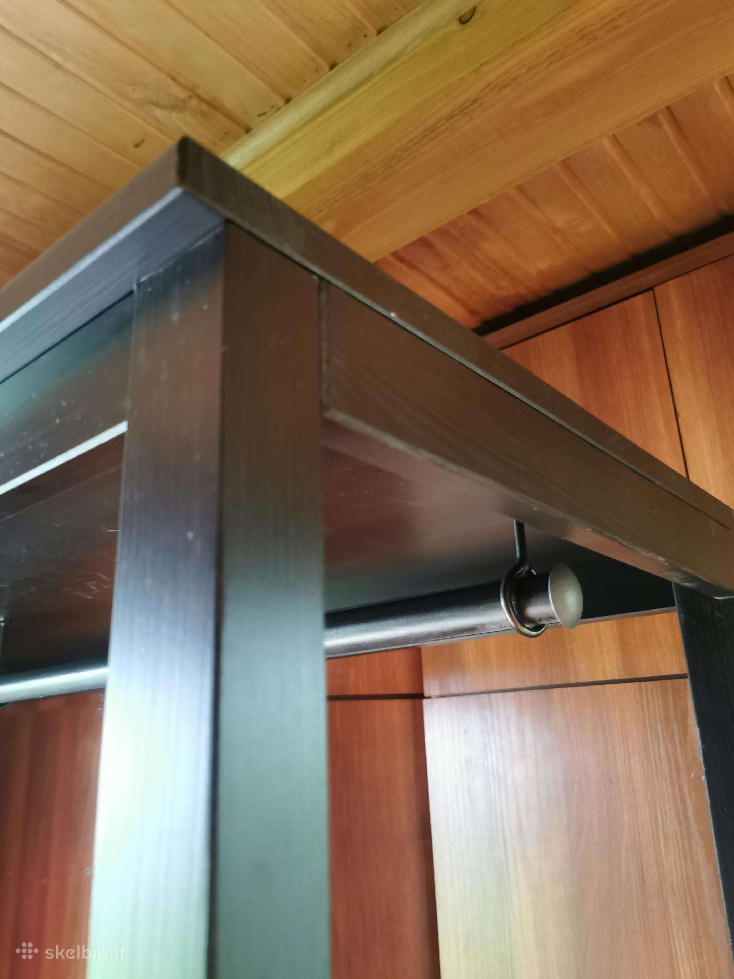 Medinė atvira rūbų spinta Hemnes