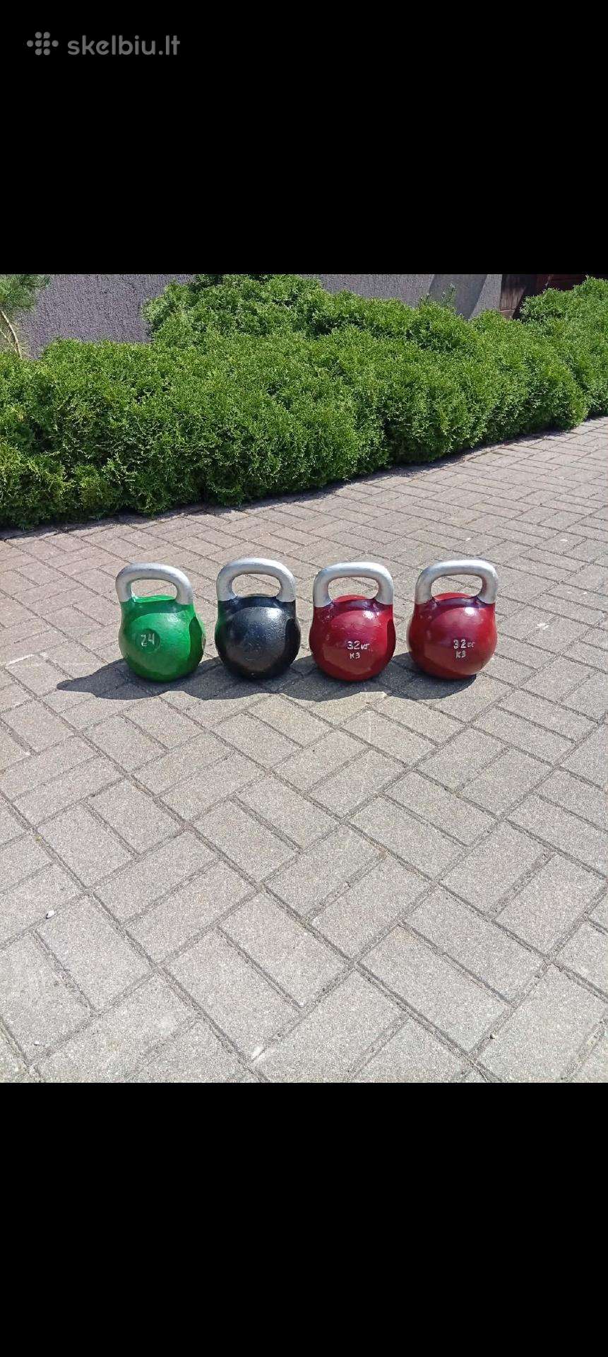 24-26-32 kg.geros sportinės girės.