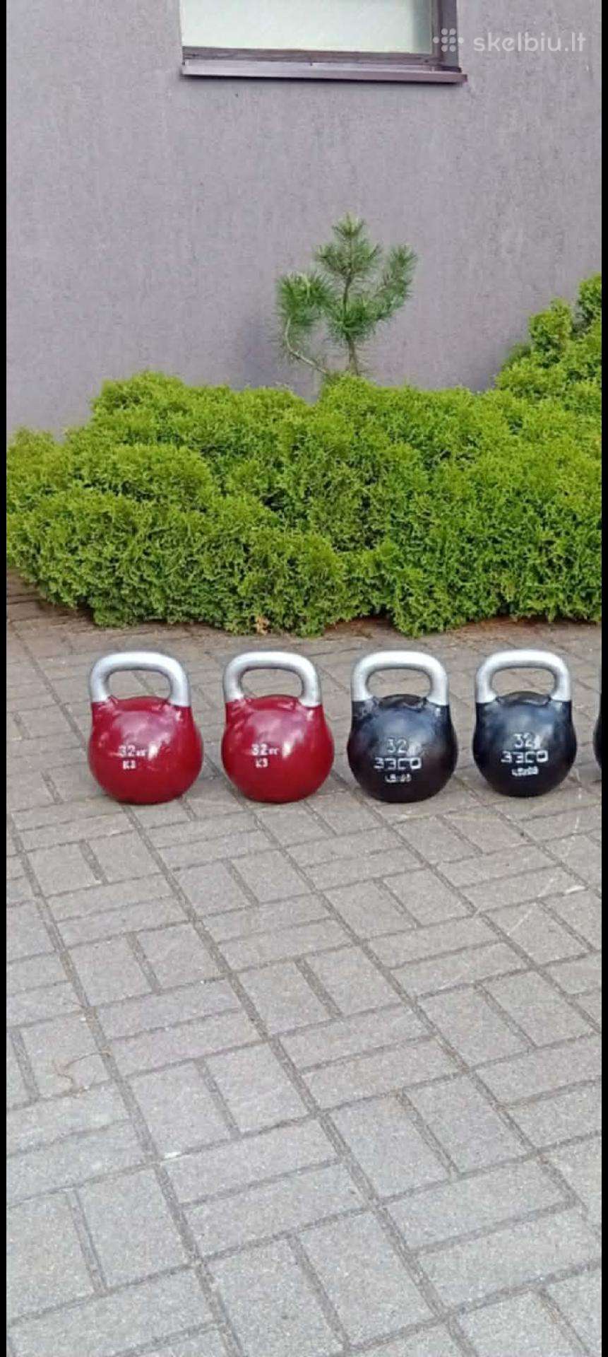 24-26-32kg.girės sportinės varžybinės geros.