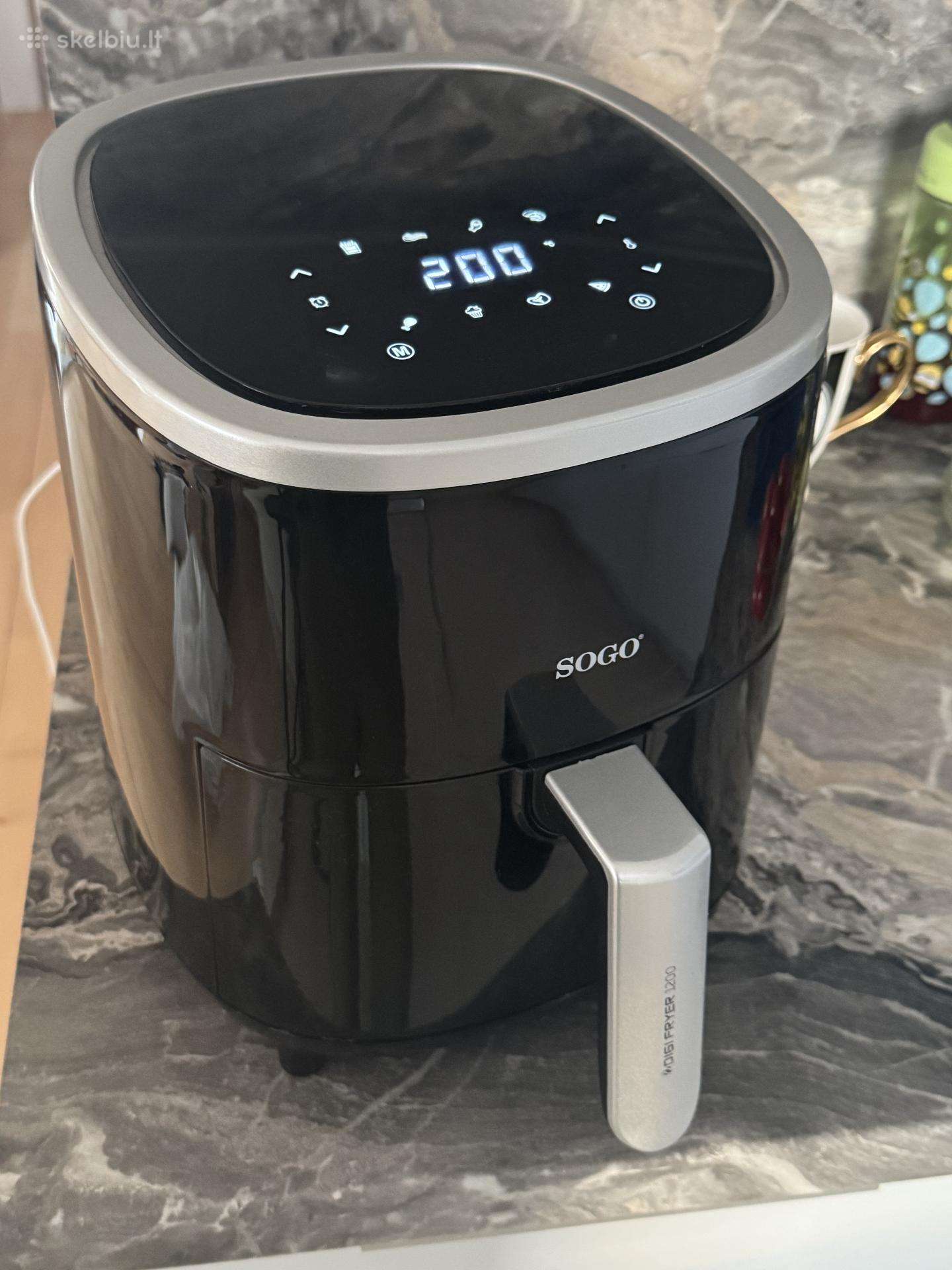Sogo digi fryer 1200 karšto oro gruzdintuve