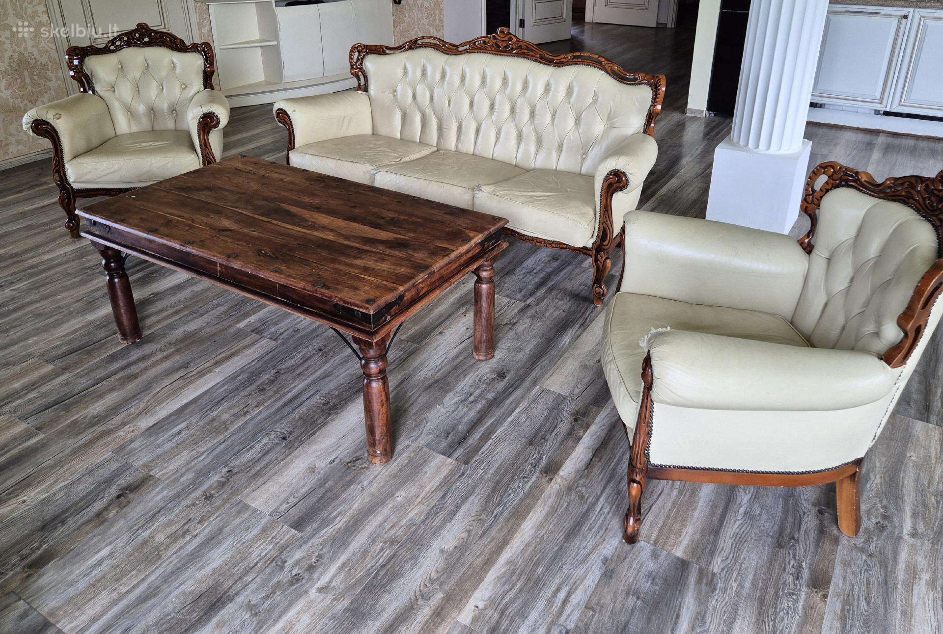 Sofa, foteliai