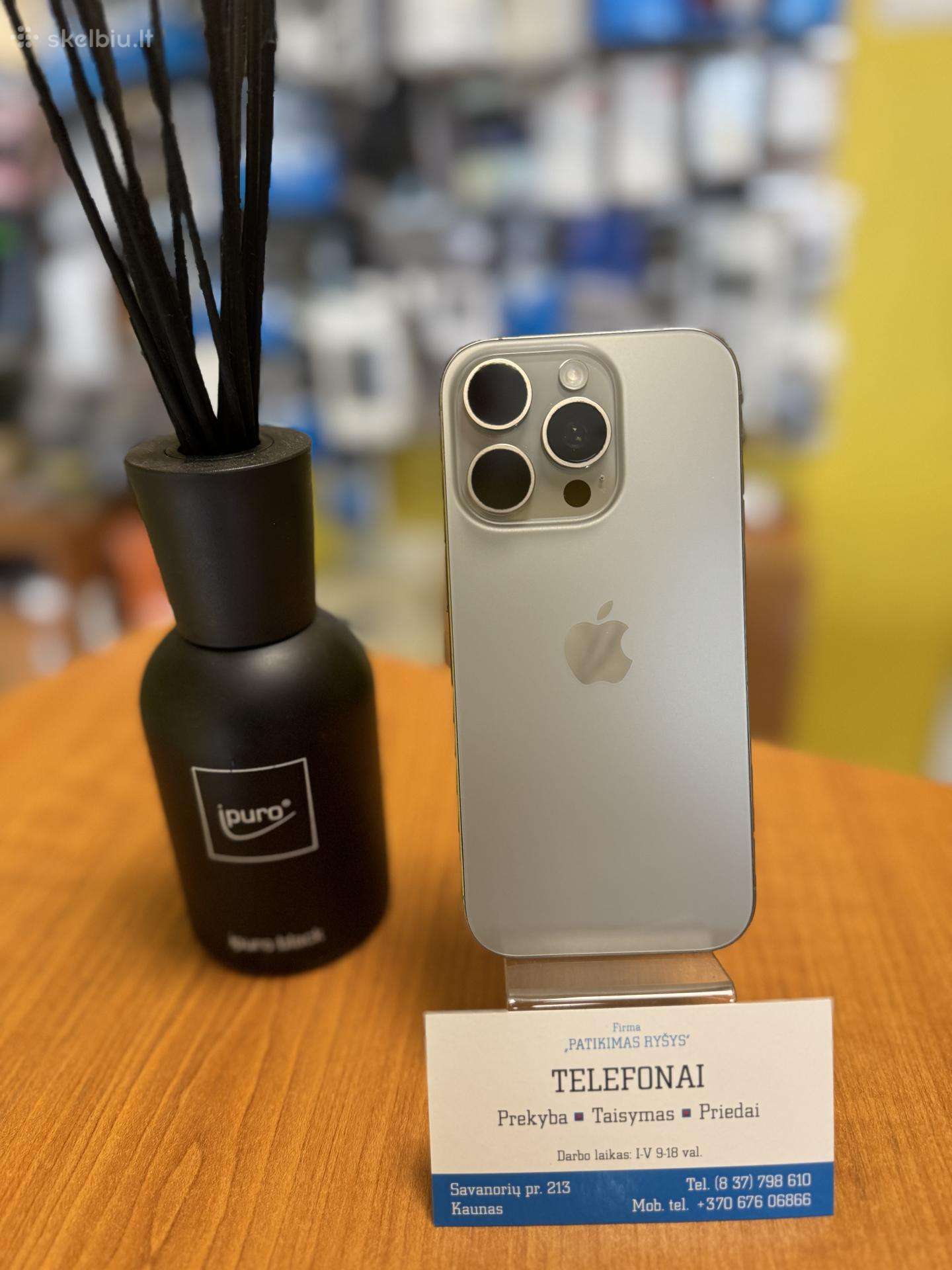 iPhone 16pro 128gb Natural Titan Su Garantija