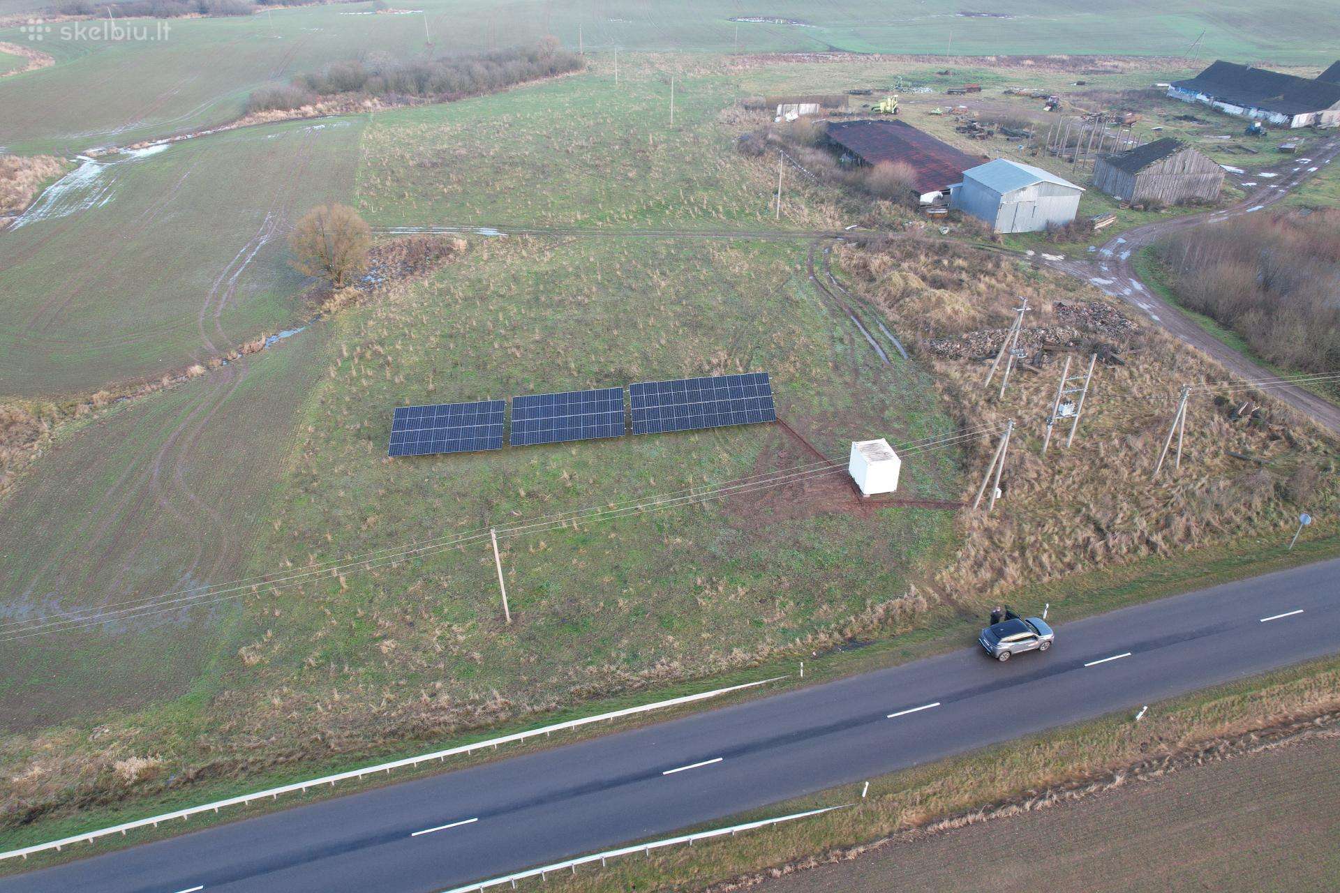 Veikianti nutolusi 60kw hibridinė saulės elektrinė