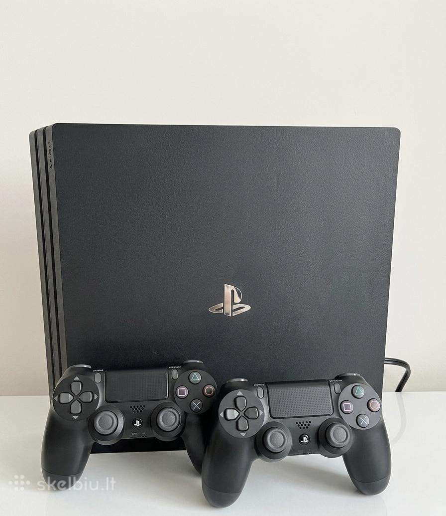 Playstation 4 Pro 1tb su 2 pulteliais
