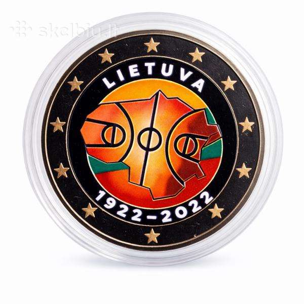 Lietuva 2022 Krepšinis Spalvota