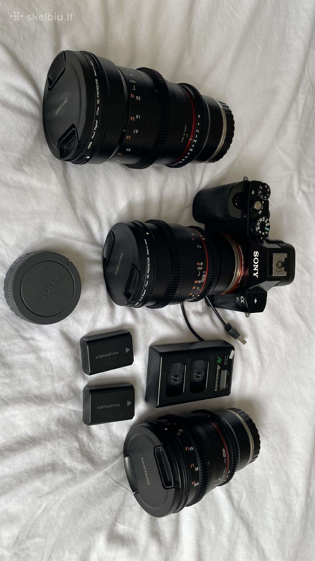 Sony Alpha A7s fotoaparatas