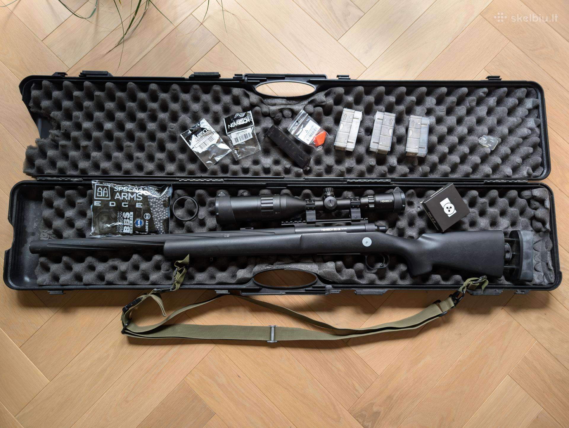 Novritsch Ssg24 airsoft snaiperis