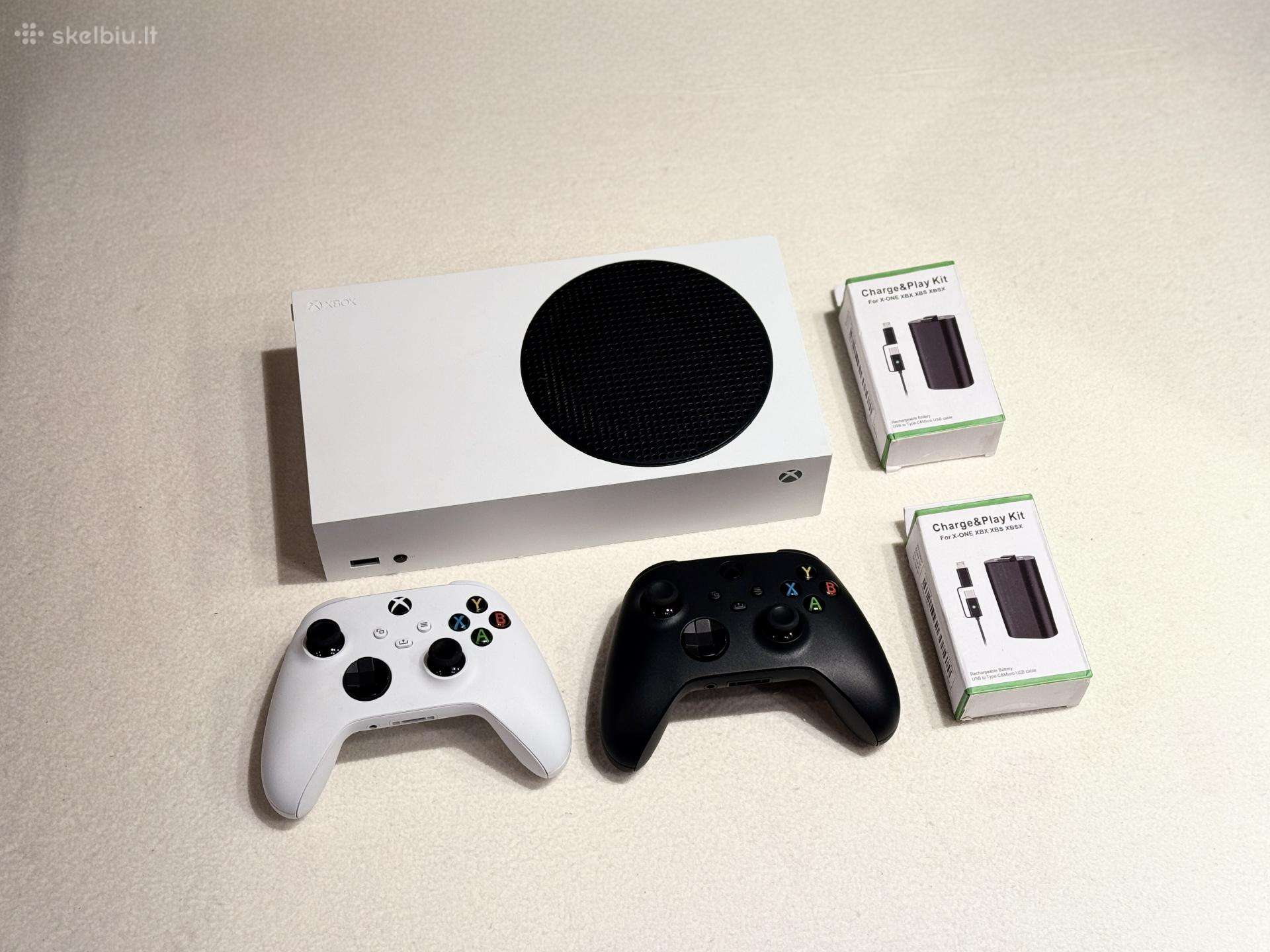 Kaip naujas! Xbox Series S 512gb 2 pulteliai
