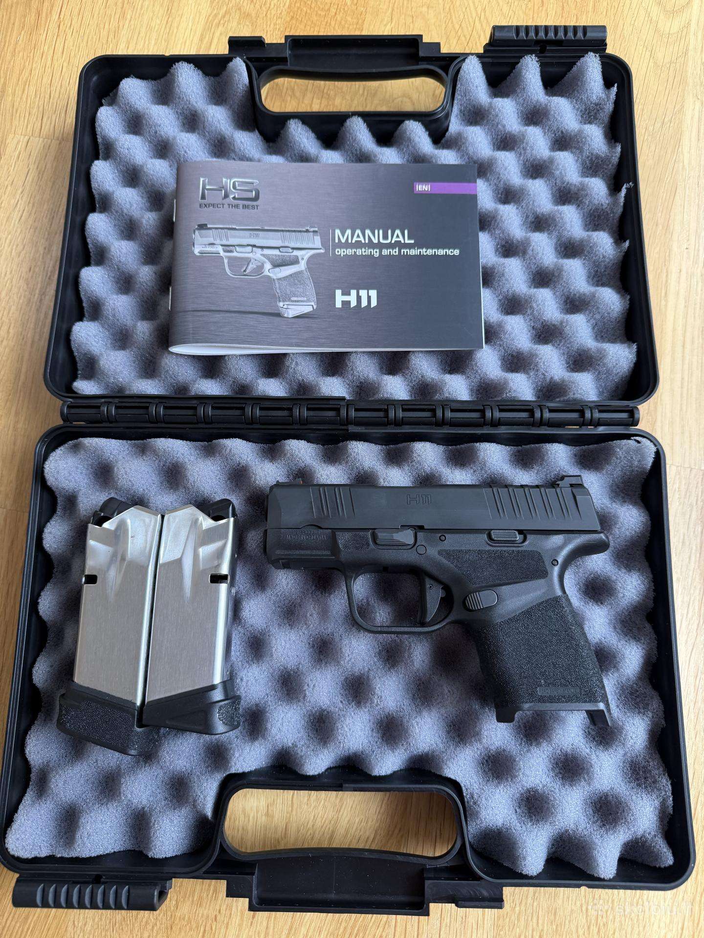 Hs H11 pistoletas savyginai