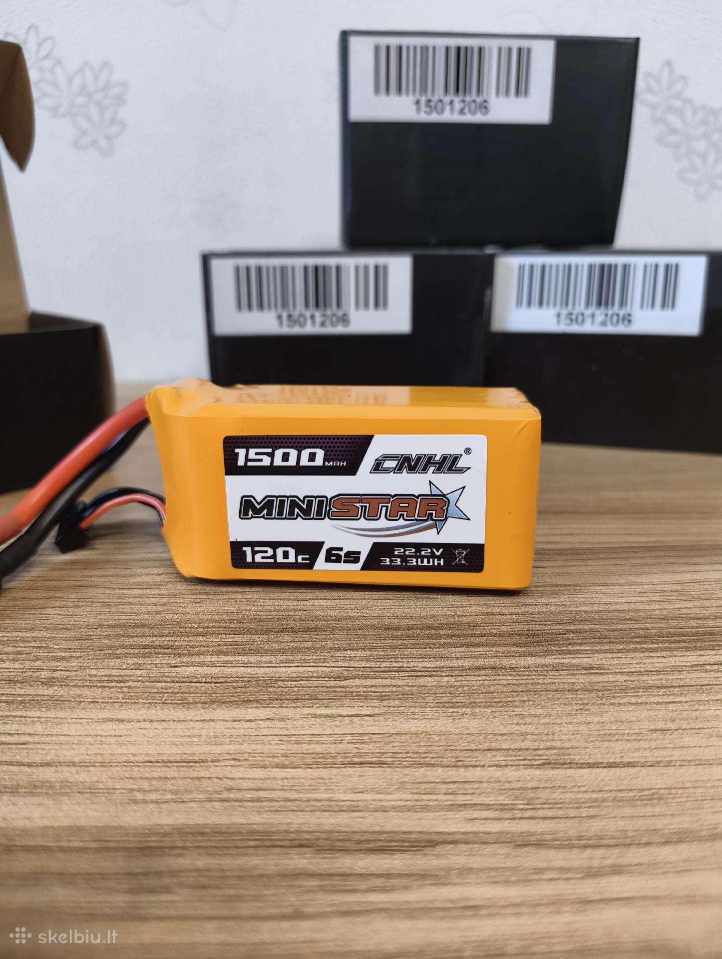 1500mah 6s lipo Cnhl ministar
