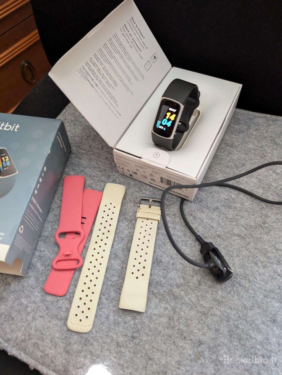 Fitbit Charge 5 puikios būklės smart laikrodis