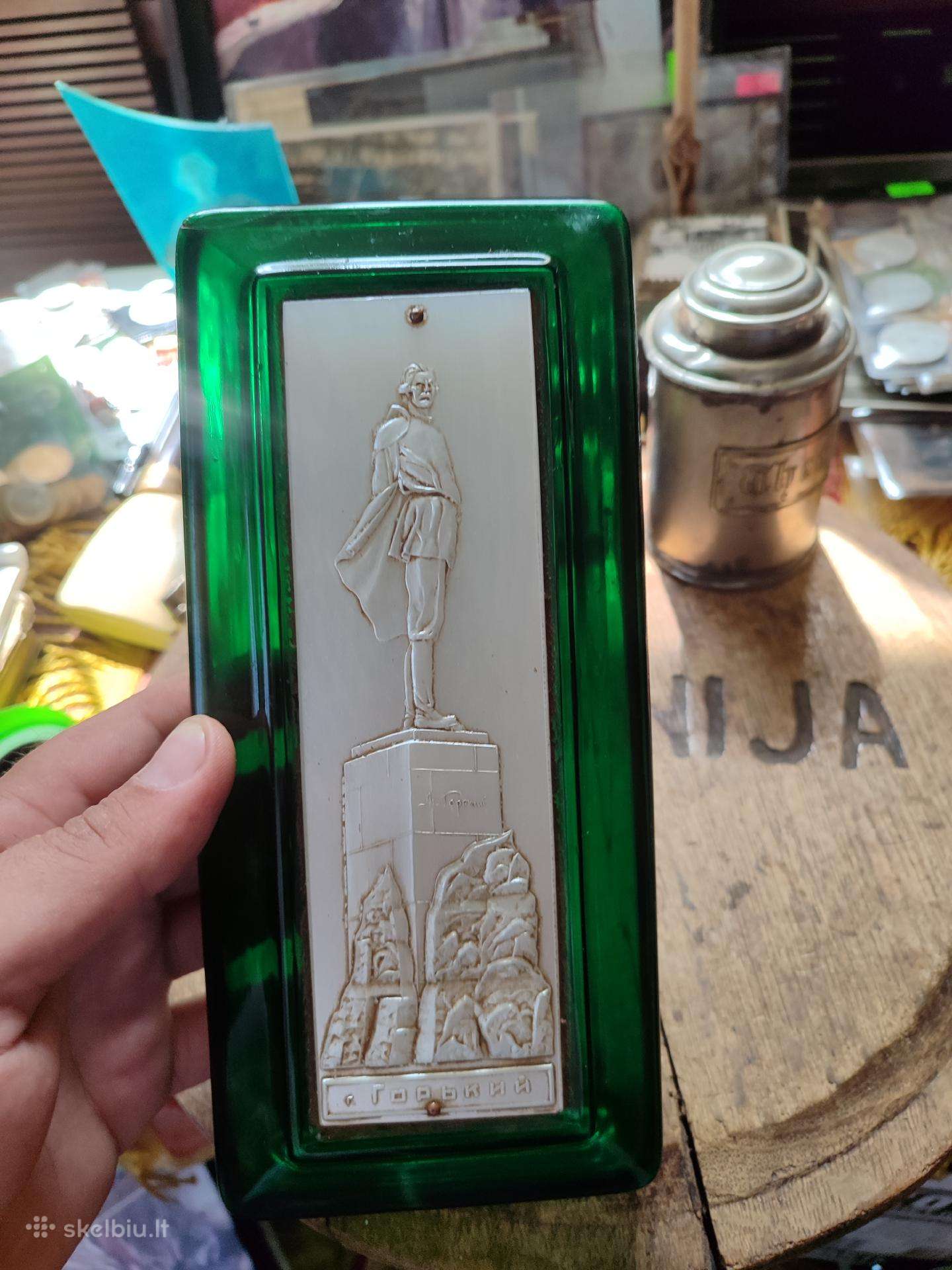 Tarybinis suvenyras dėžutė