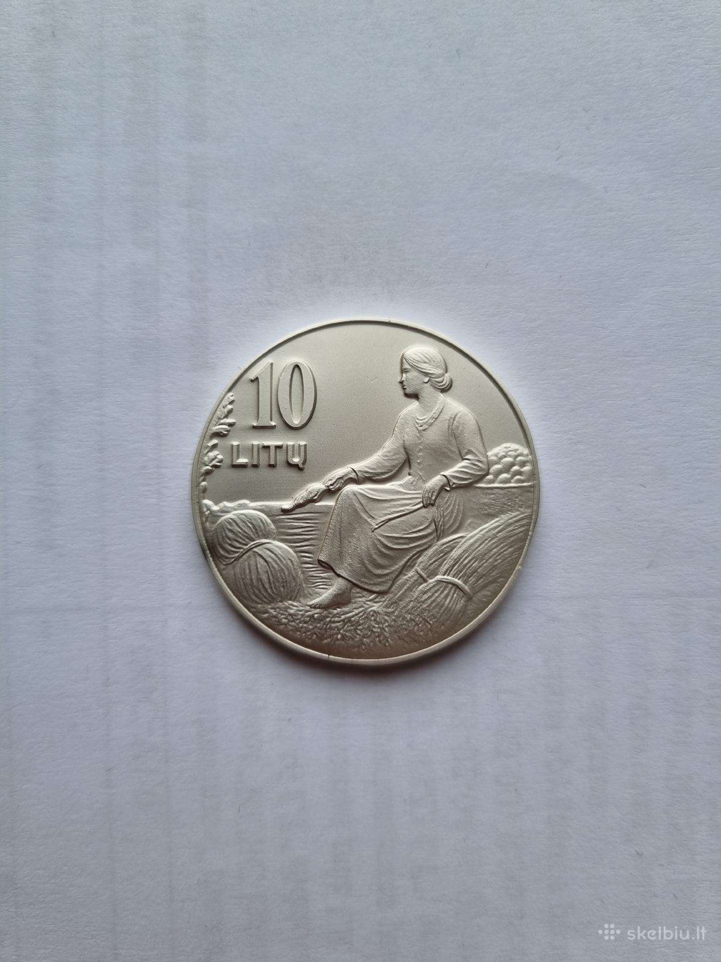 10 Litų 1924m Bandyminiai Litai nebuvo išleista