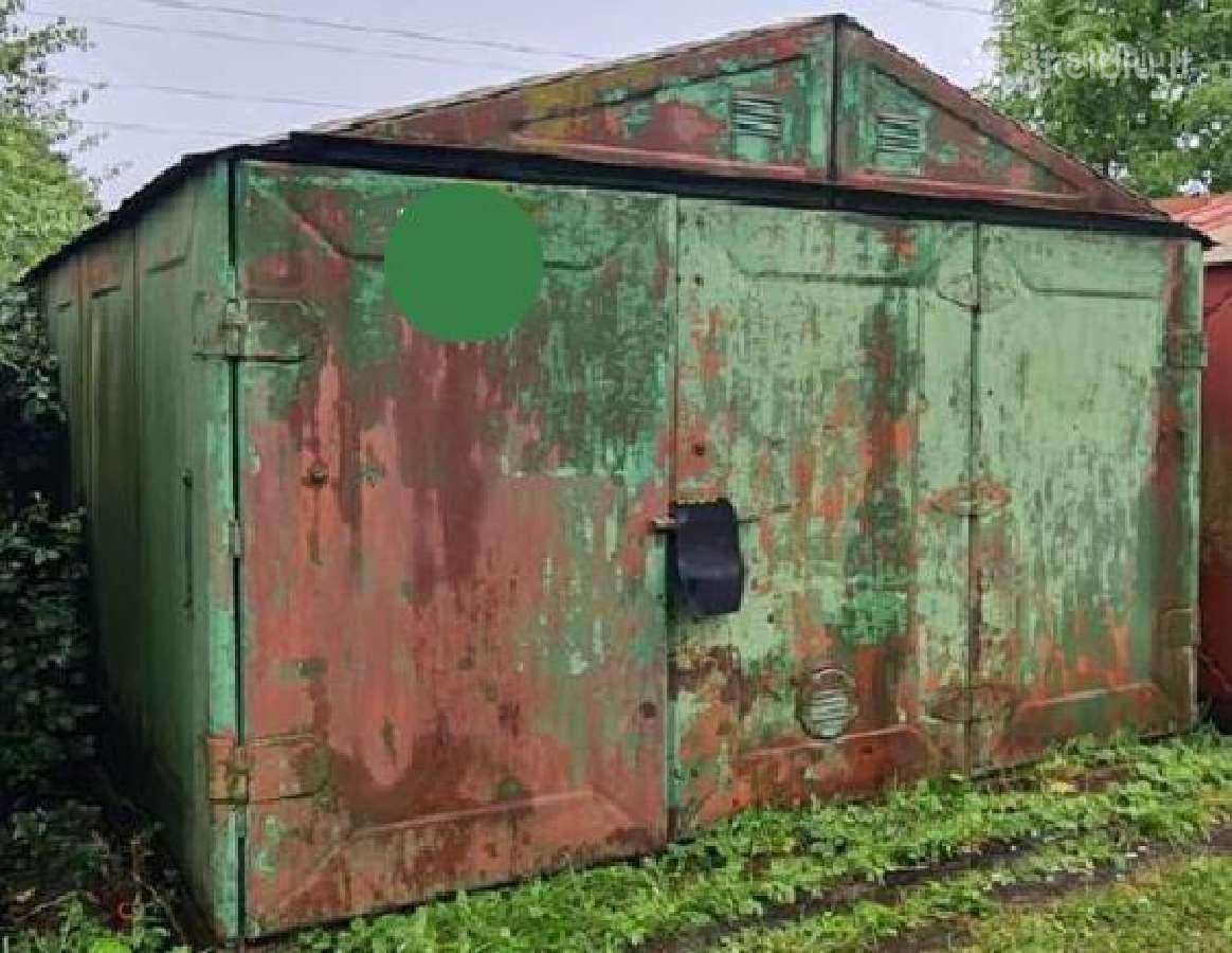Parduodu metalinį Klaipėdos garažą