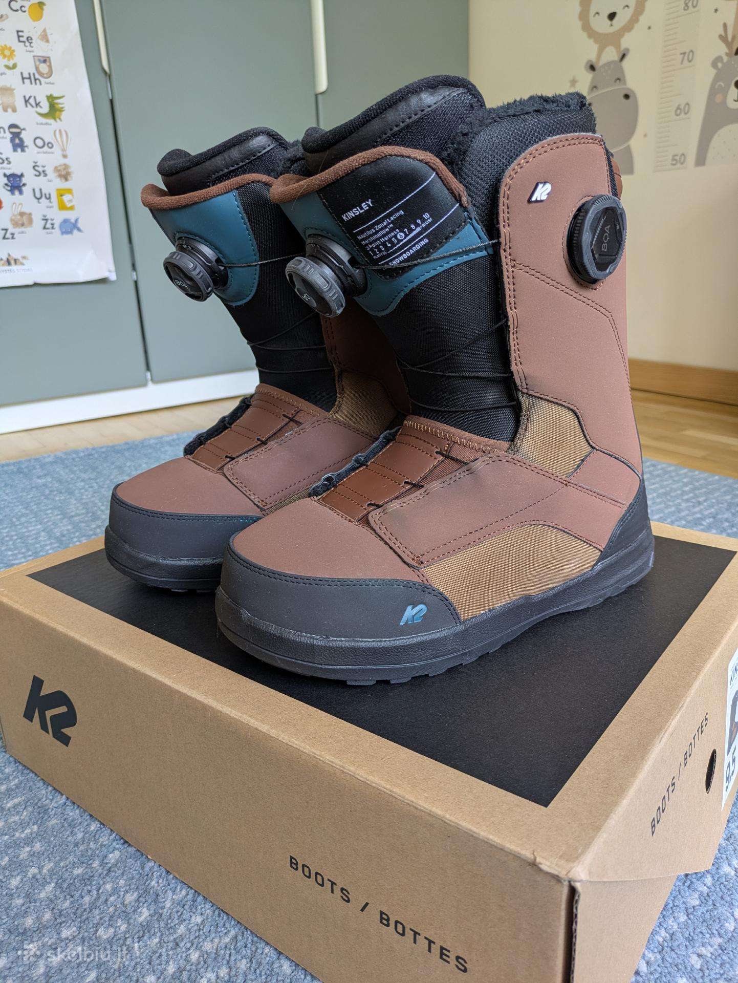 K2 moteriški snowboard batai su dviguba Boa sistem