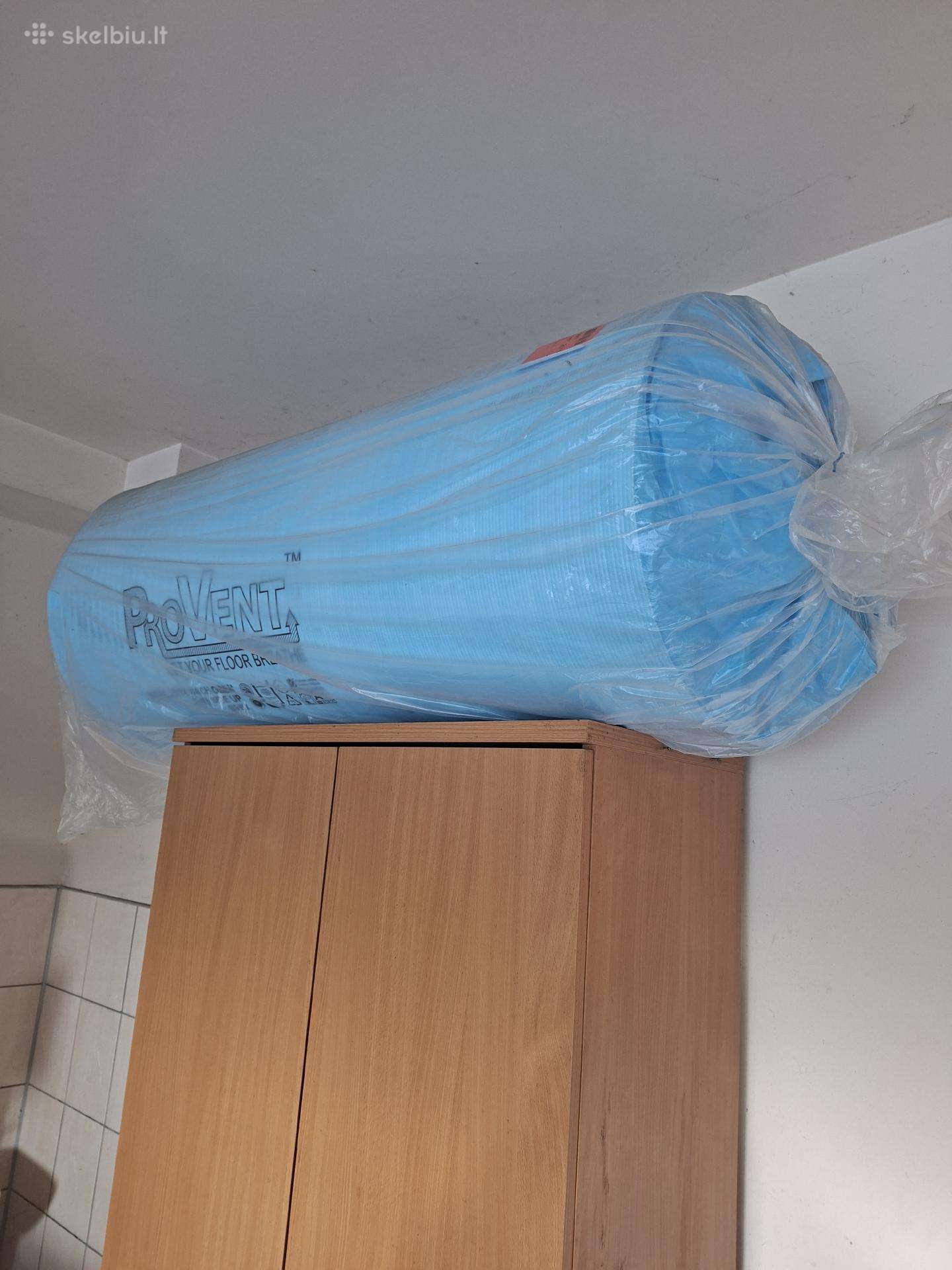 Paklotas laminatui 120m2-50eur