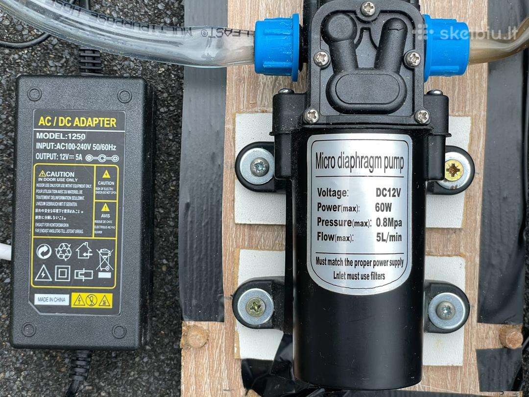 Vandens siurblys 12v, 0,8 Mpa