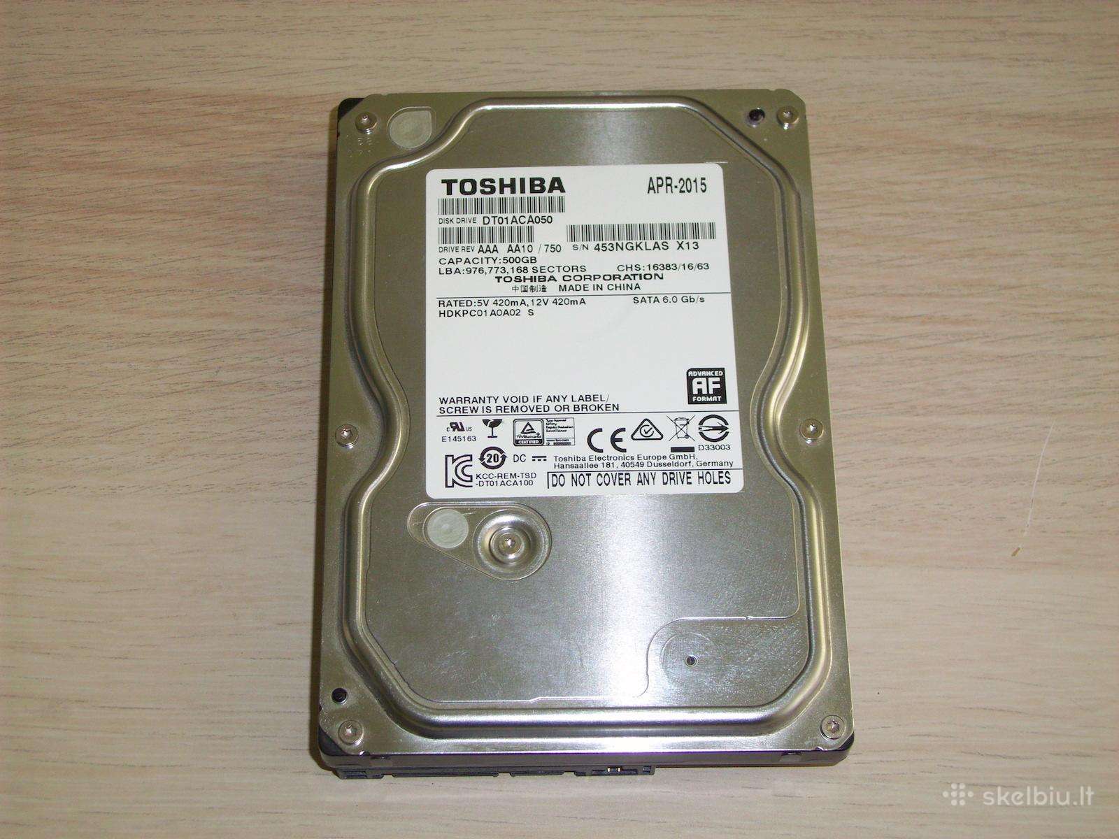 Toshiba 500 GB 3.5"