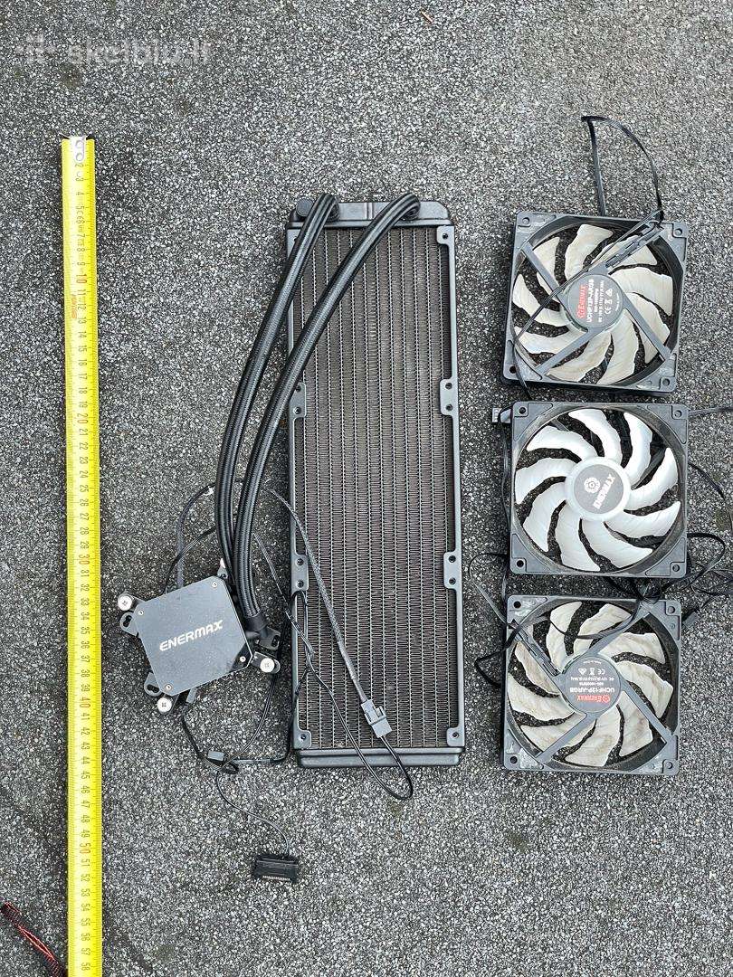 Vandens aušintuvas Enermax , Lga1200 - neaušina!