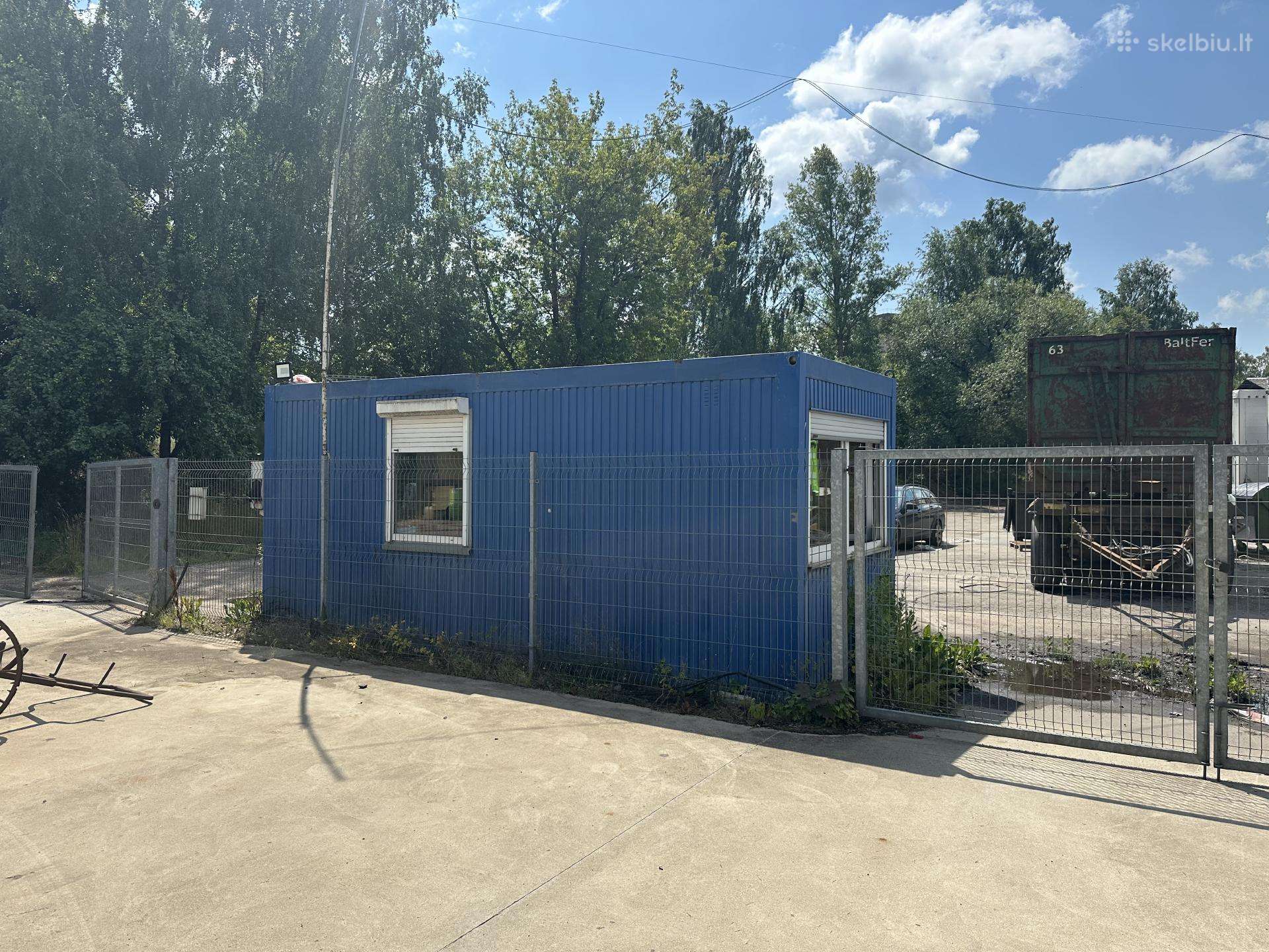 Parduodamos autosvarstyklės, konteineris ir kt