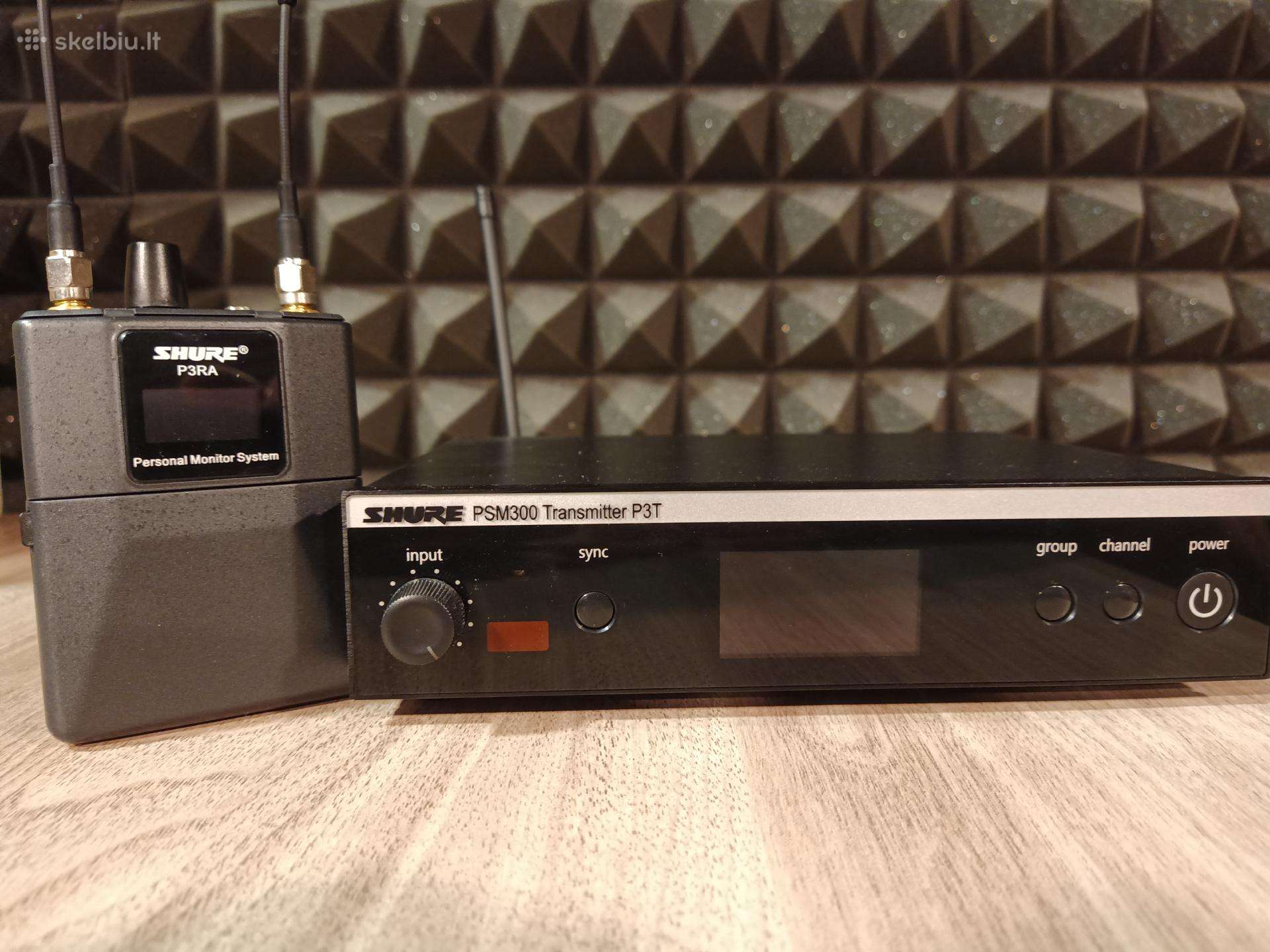 Monitoringo sistema Shure Psm 300