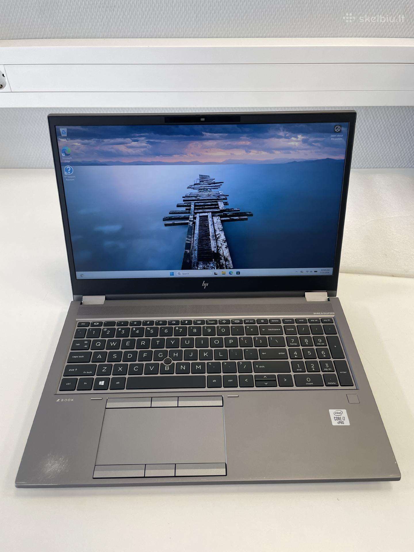 Hp Zbook Fury 15 G7 i7-10850h 16gb RAM 512gb SSD
