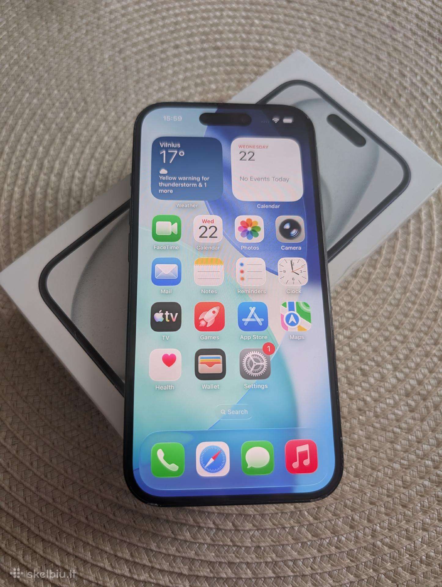 Parduodu iPhone 15