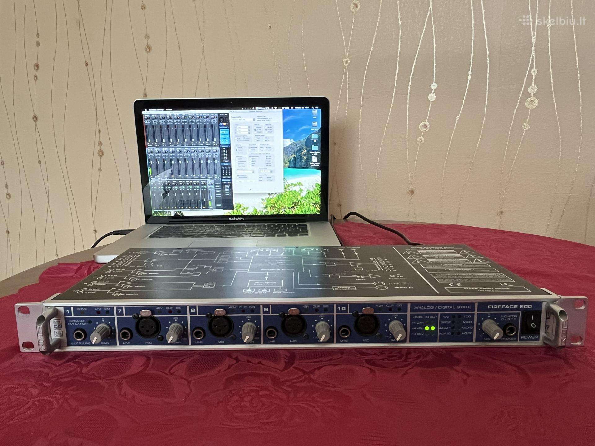 Rme Ff800 + Fw Pcie plokste