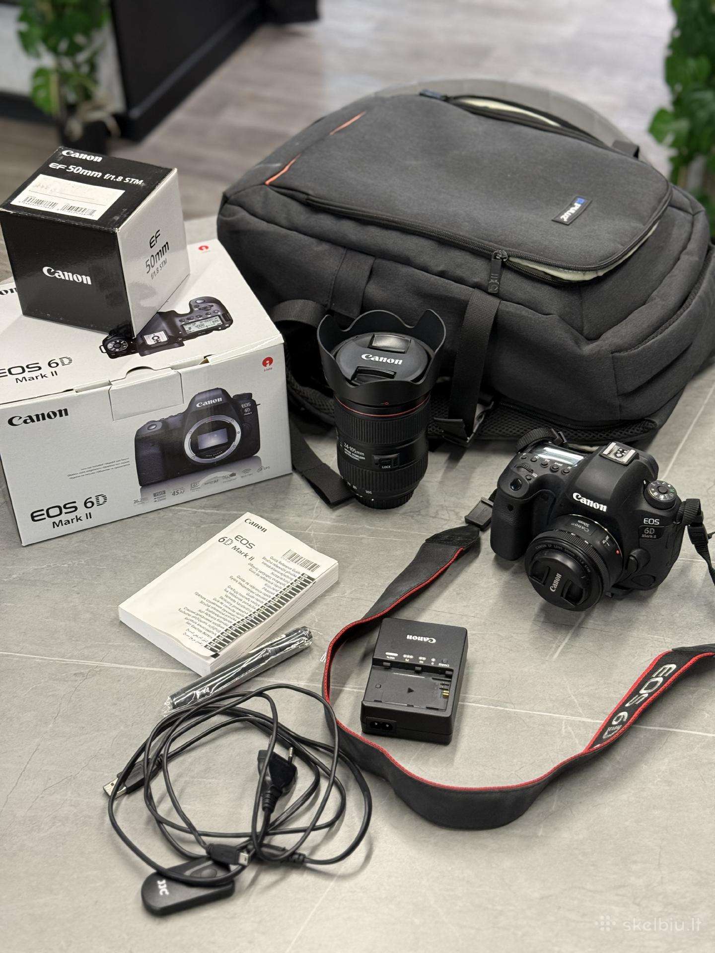 Canon EOS 6d Mark II + 50mm F/1.8 Stm