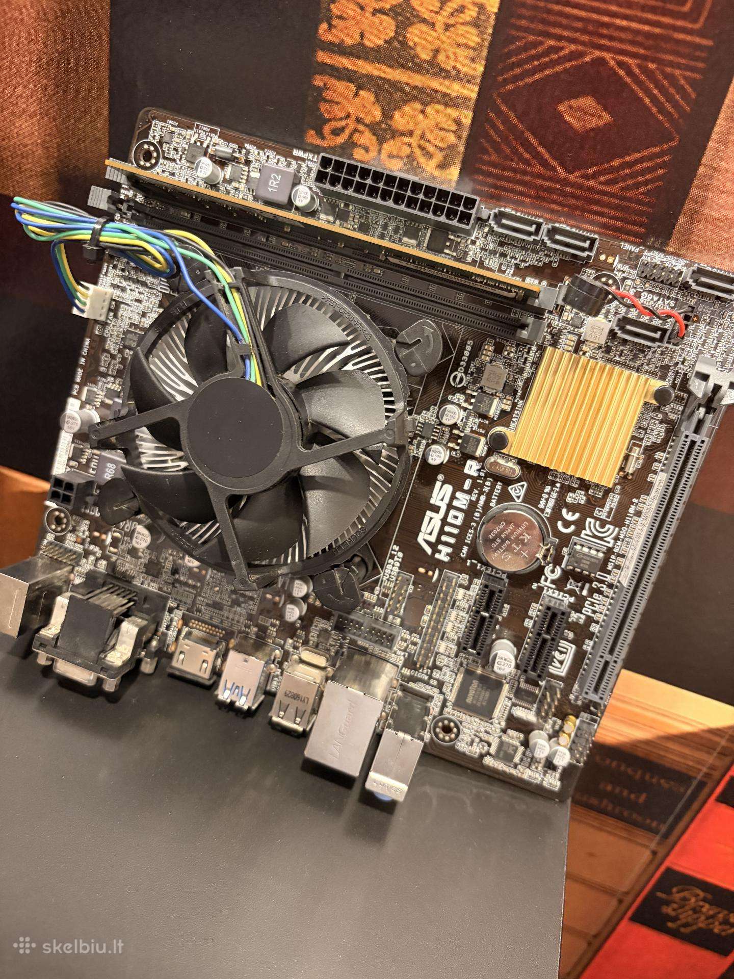 Asus H110m-r + I5-7500 + 8gb Ddr4 RAM