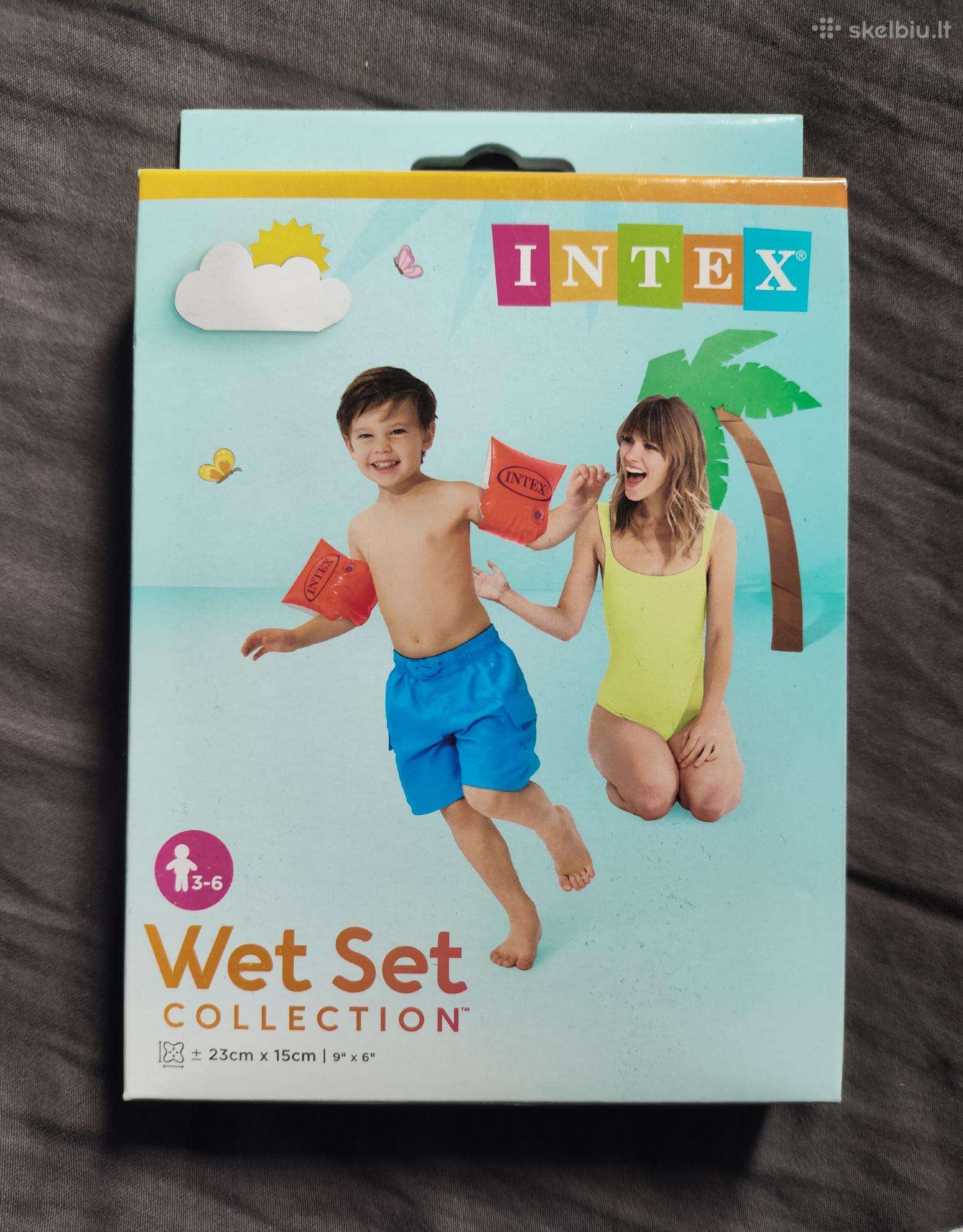 Intex Wet Set Collection plaukimo rankovės (3–6 m.