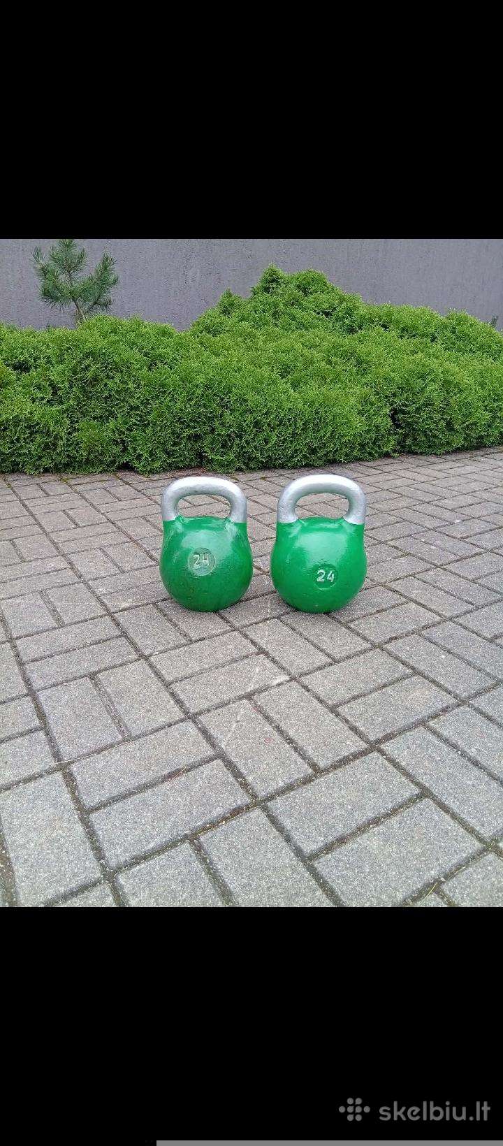 24-26-32 kg.geros sportinės varžybinės girės