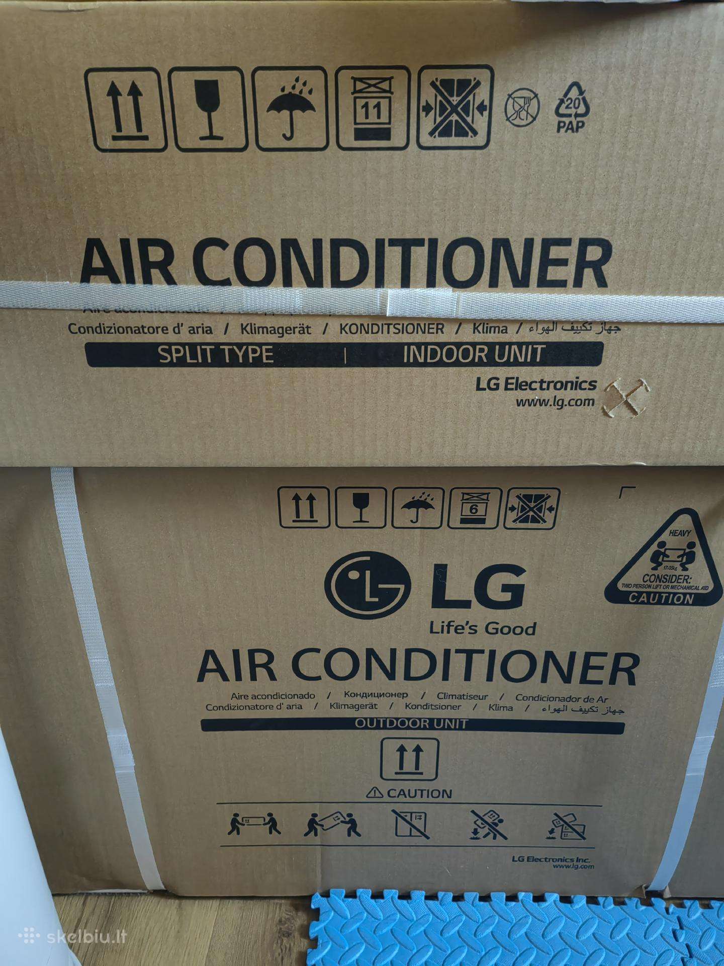 LG Dualcool Ai Deluxe Soft Air P12snd, 3.5/4.0 Kw