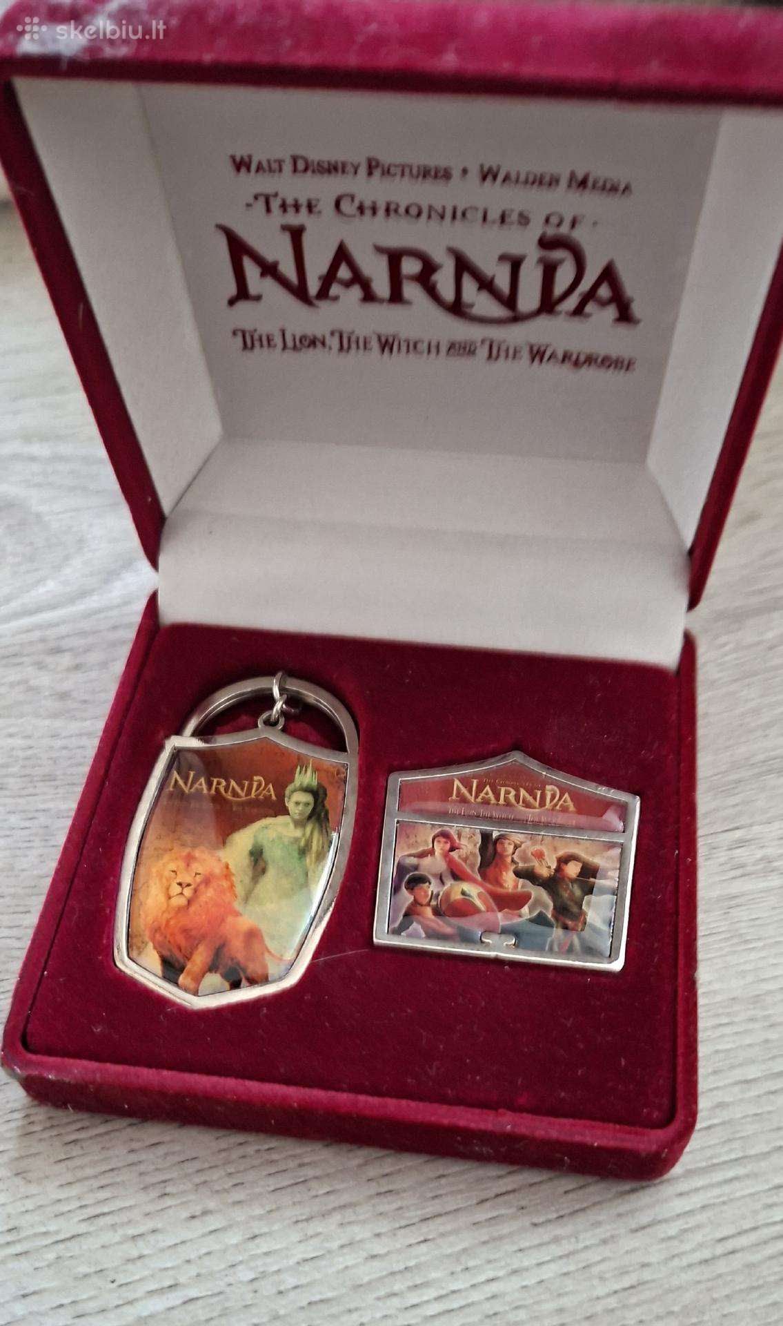 Narnda, raktų pakabukas ,sagė