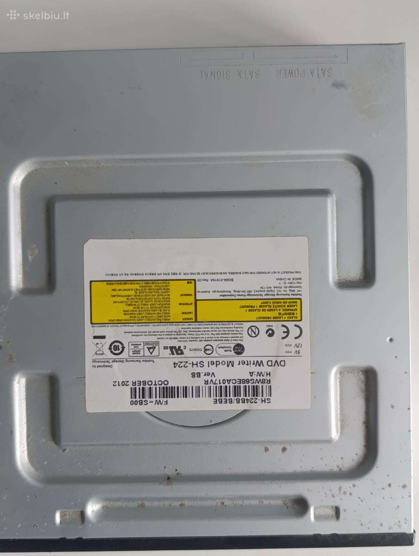 Samsung Sh-224 Dvd-rw Sata. Veikiantis