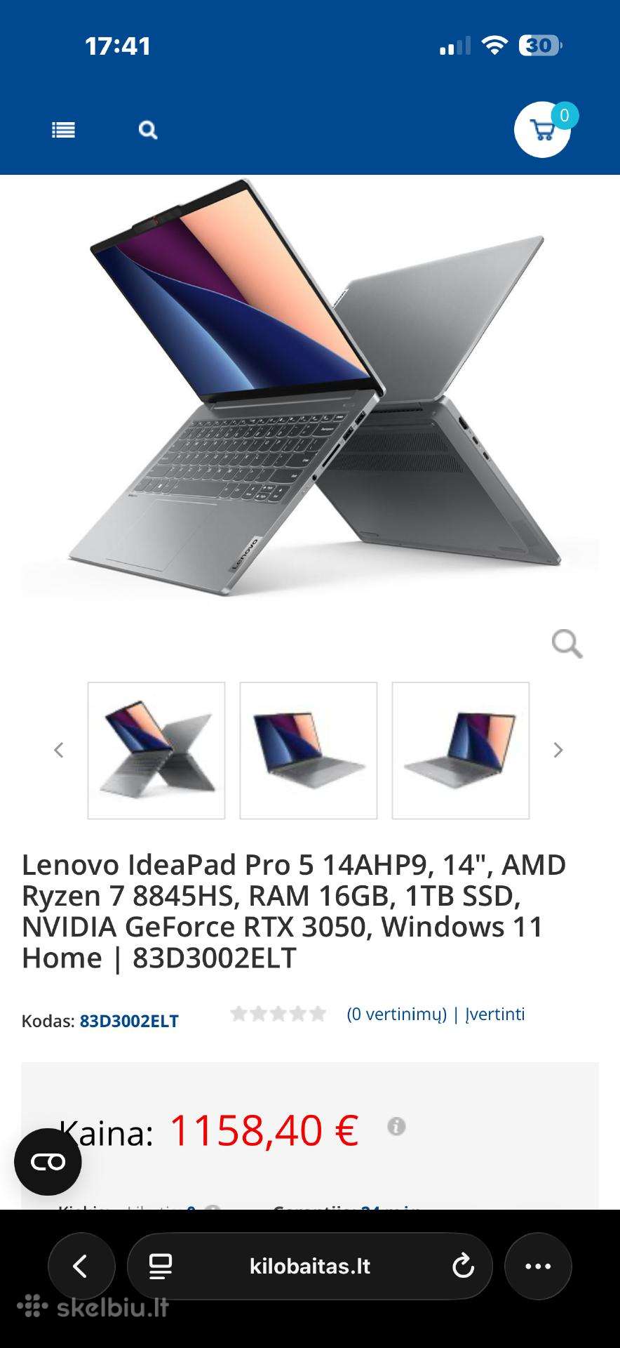 Lenovo idea pad pro 5 14ahp9