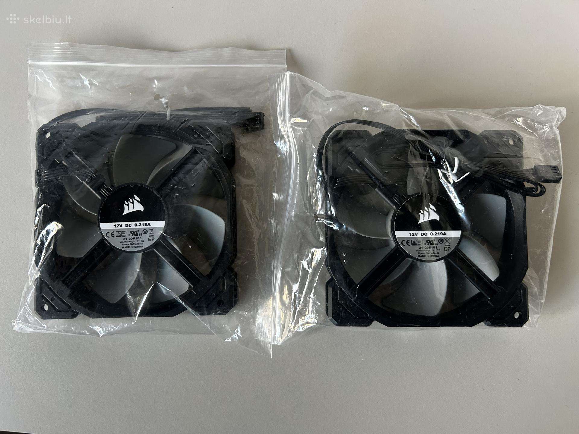 Corsair Ml120 ventiliatoriai (2 vnt.)