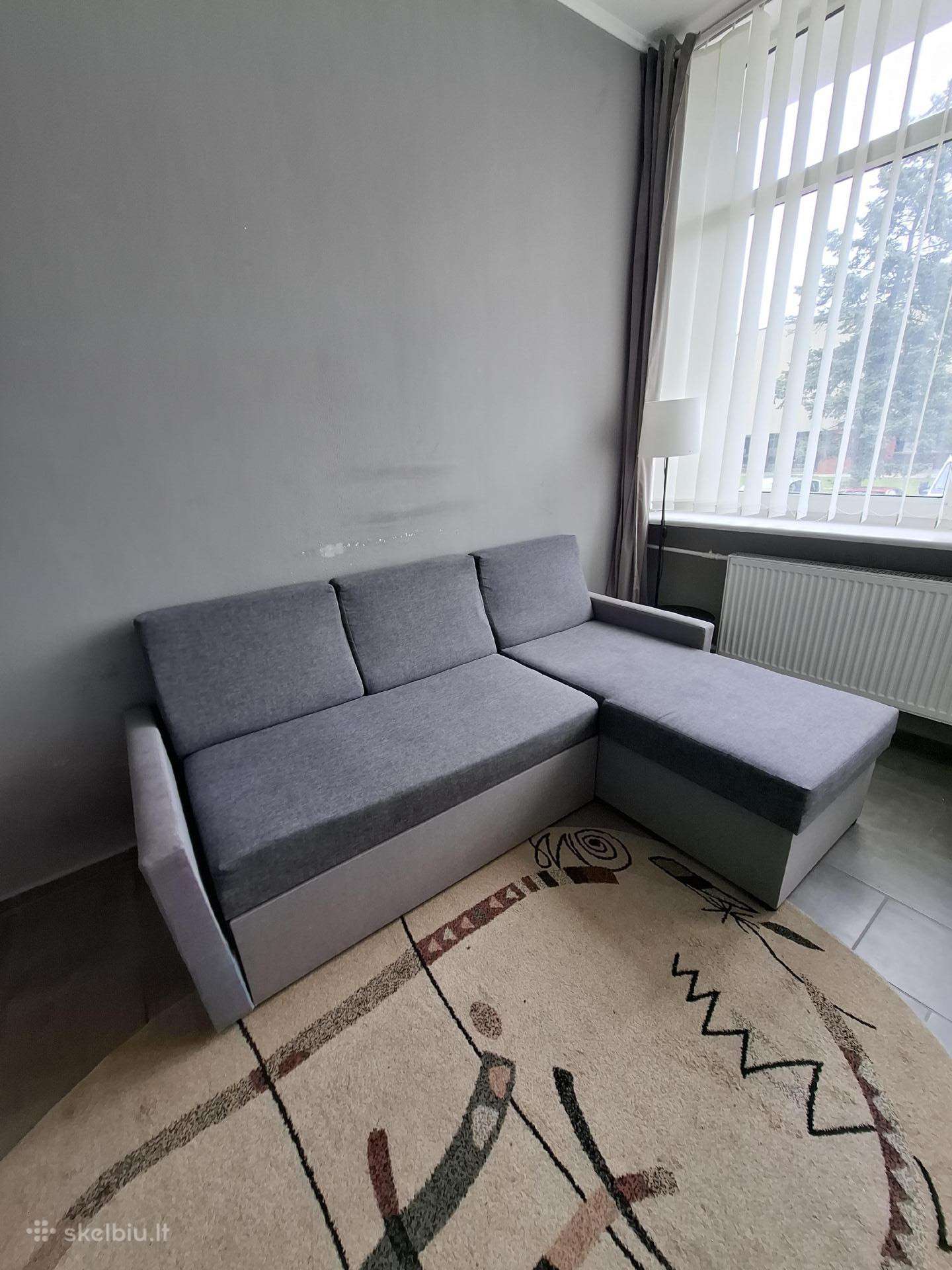 Minkštas kampas su miegama dalimi