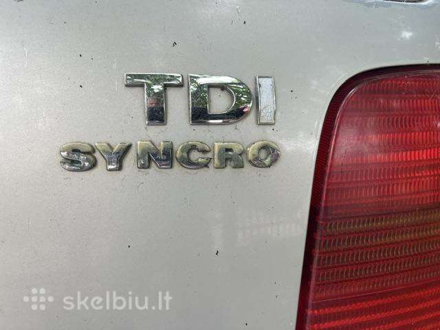 Parduodu VW Passat 81 kw Syncro 4x4