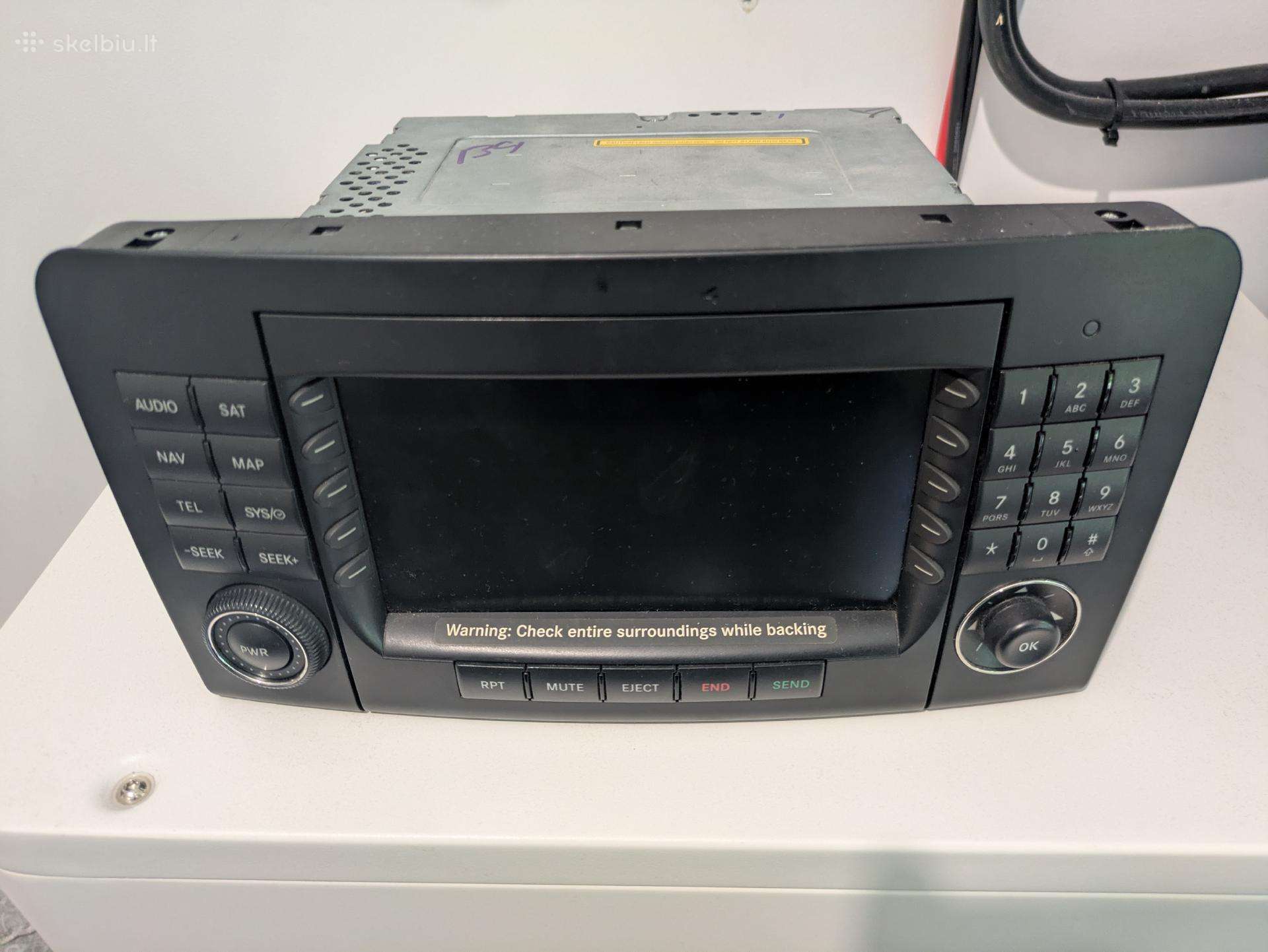 Parduodama Mercedes Comand Ntg2 multimedija