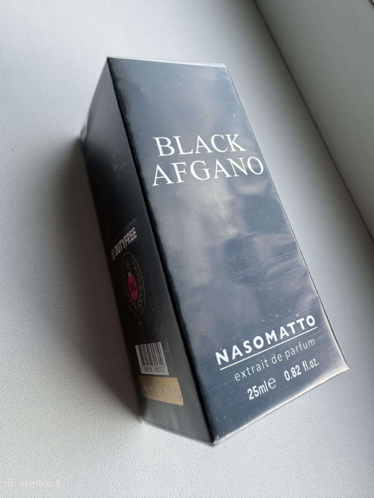 Naujas Black Afgano Nasomatto 25 ml-32 eur