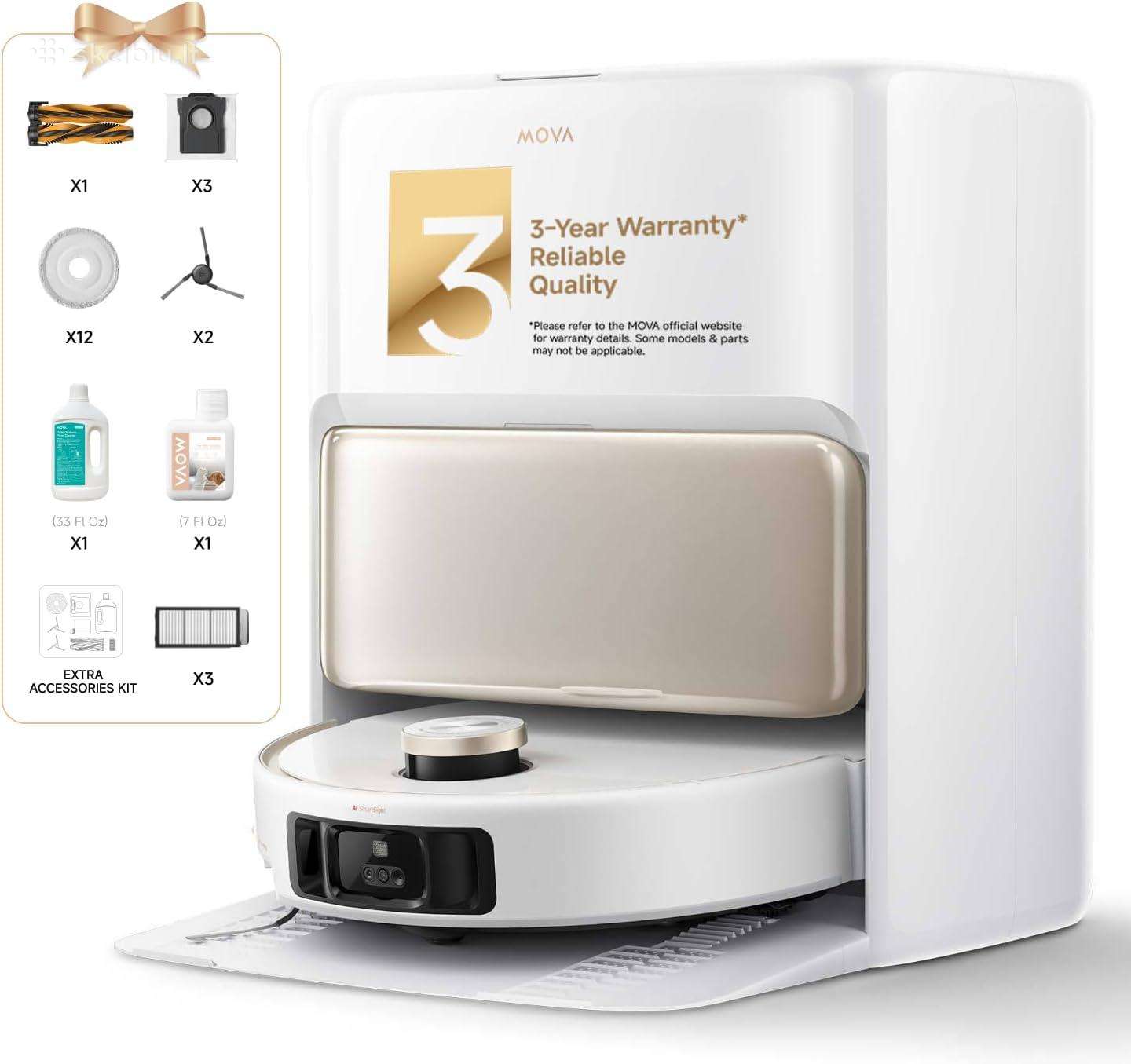 Mova V50 Ultra robotas siurblys