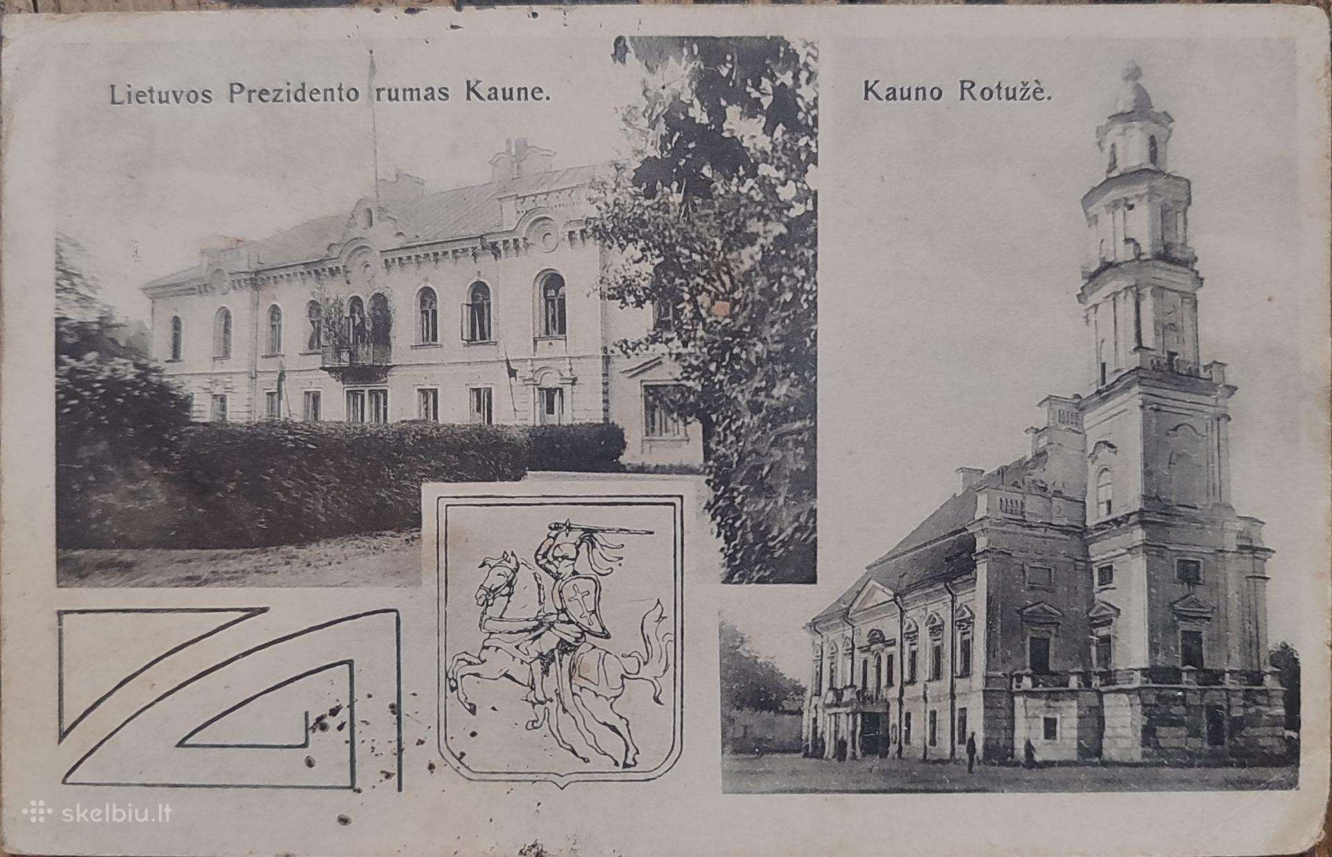 Tarpukario Kauno atvirukas