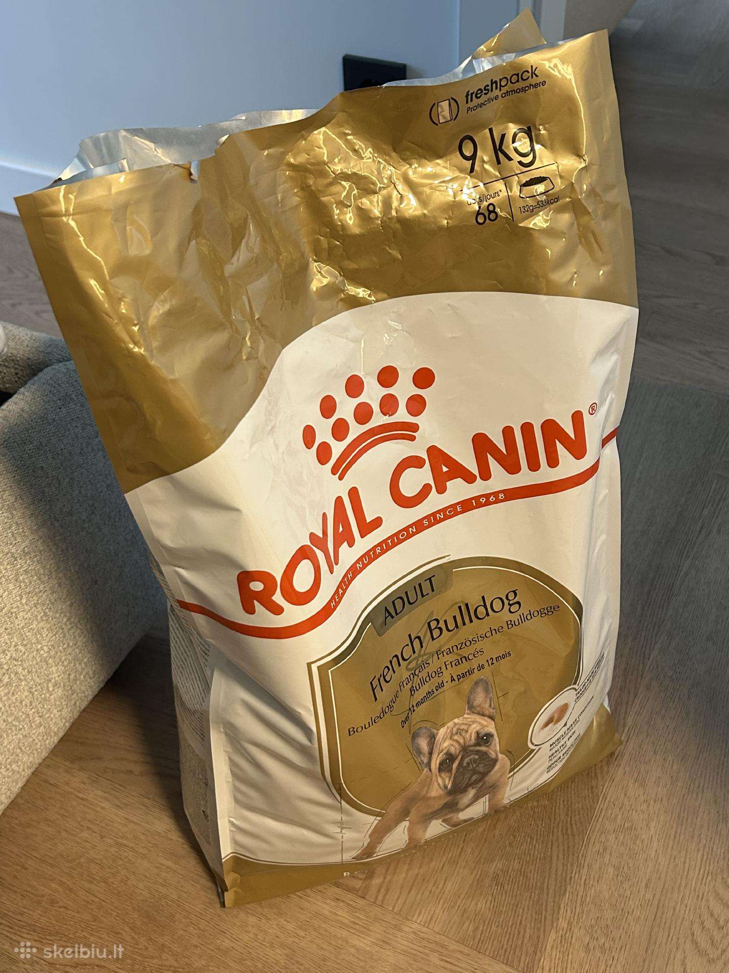 Royal Canin French Bulldog sausas sunu edalas