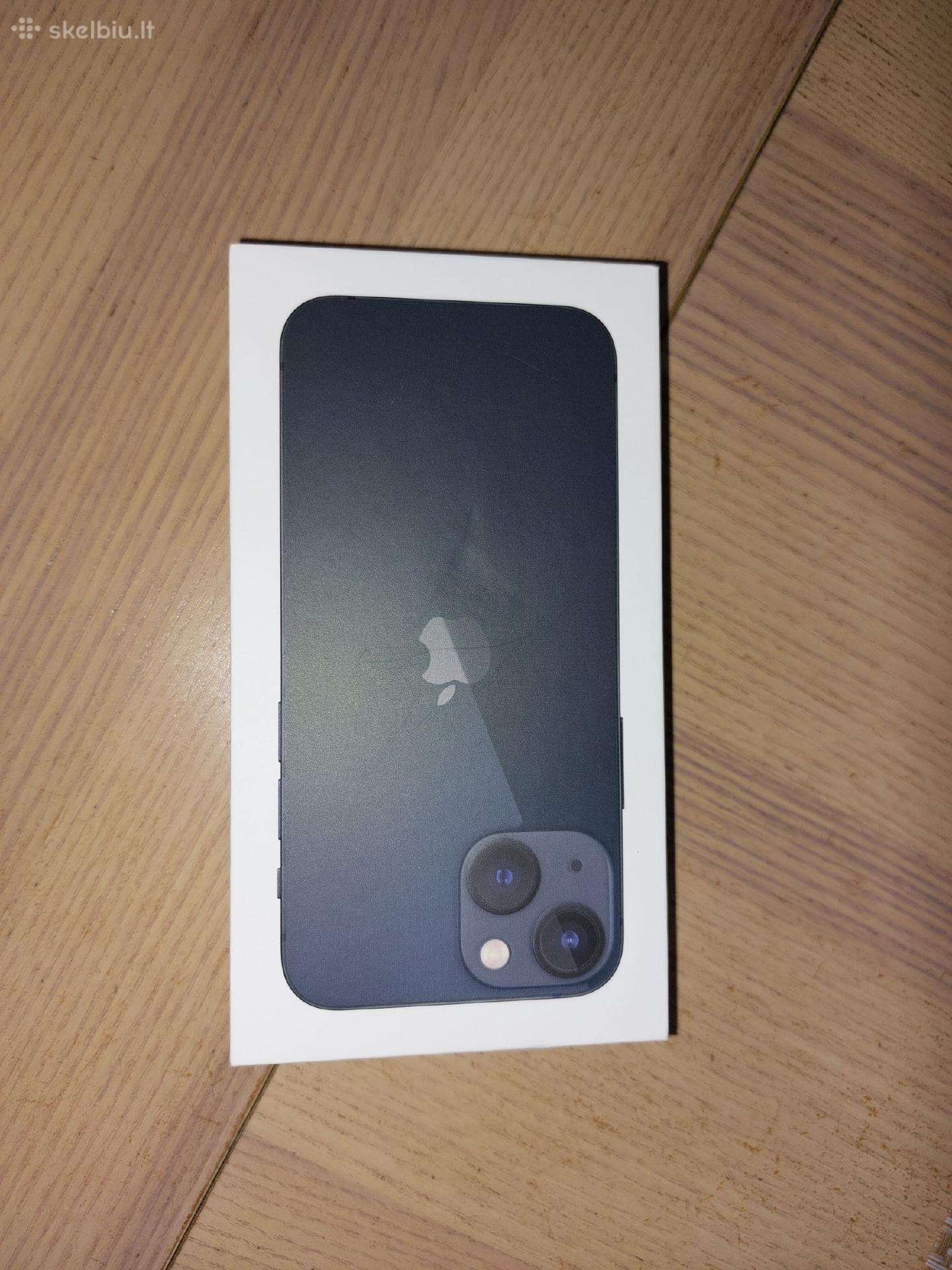 Naudotas iPhone 13 mini, Midnight, 128gb