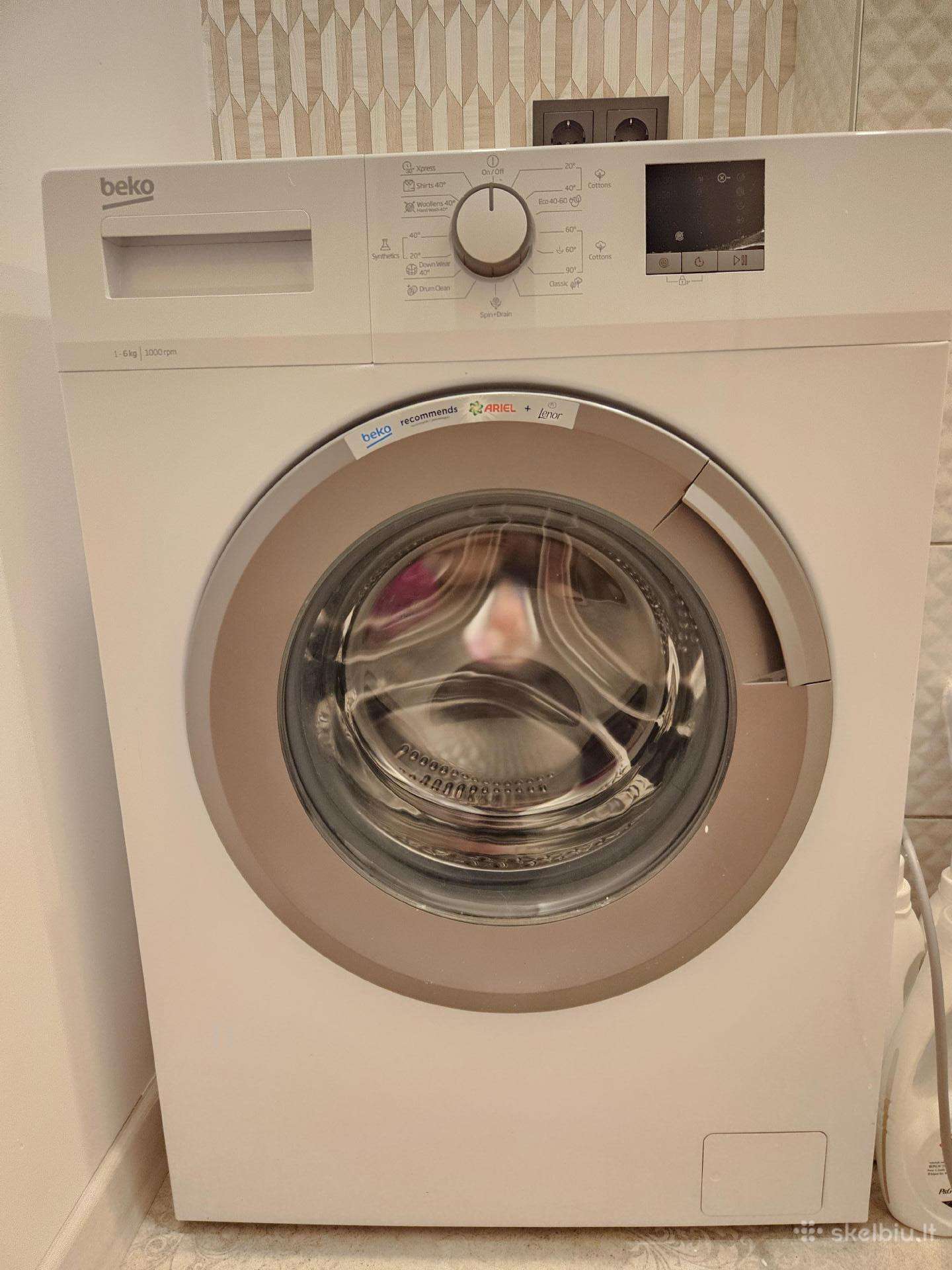 Beko skalbimo mašina, 6 kg, kaip nauja