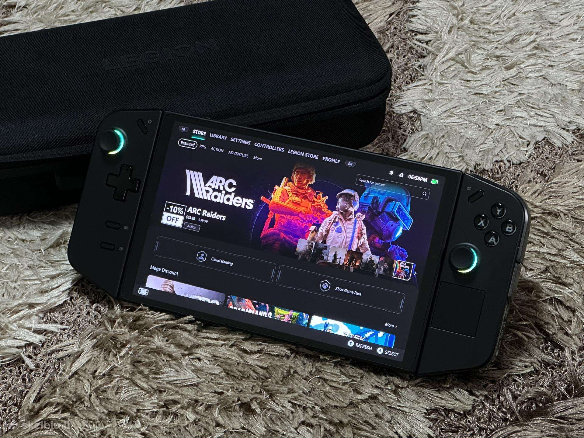 Parduodu Legion Go Z1 Extreme, 512gb, Qhd 8.8inch.