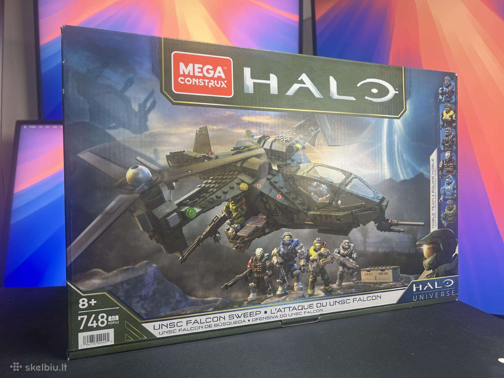 Mega Construx Mega Bloks Halo Unsc Falcon Sweep